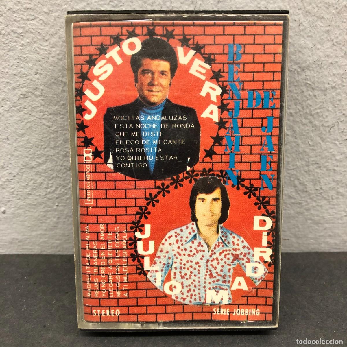 Casetes antiguos: JUSTO VERA, JULIO MADRID, BENJAMIN DE JAEN - SU 1060 J - CASSETTE - M&Uacute;SICA / 648