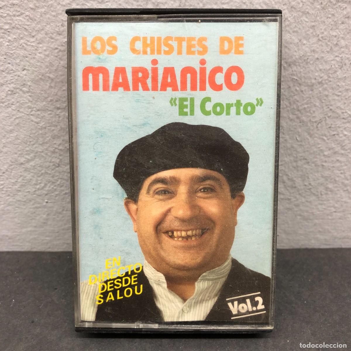Casetes antiguos: LOS CHISTES DE MARIANICO EL CORTO - EN DIRECTO DESDE SALOU - VOL. 2 - 99.010 - CASSETTE / 650