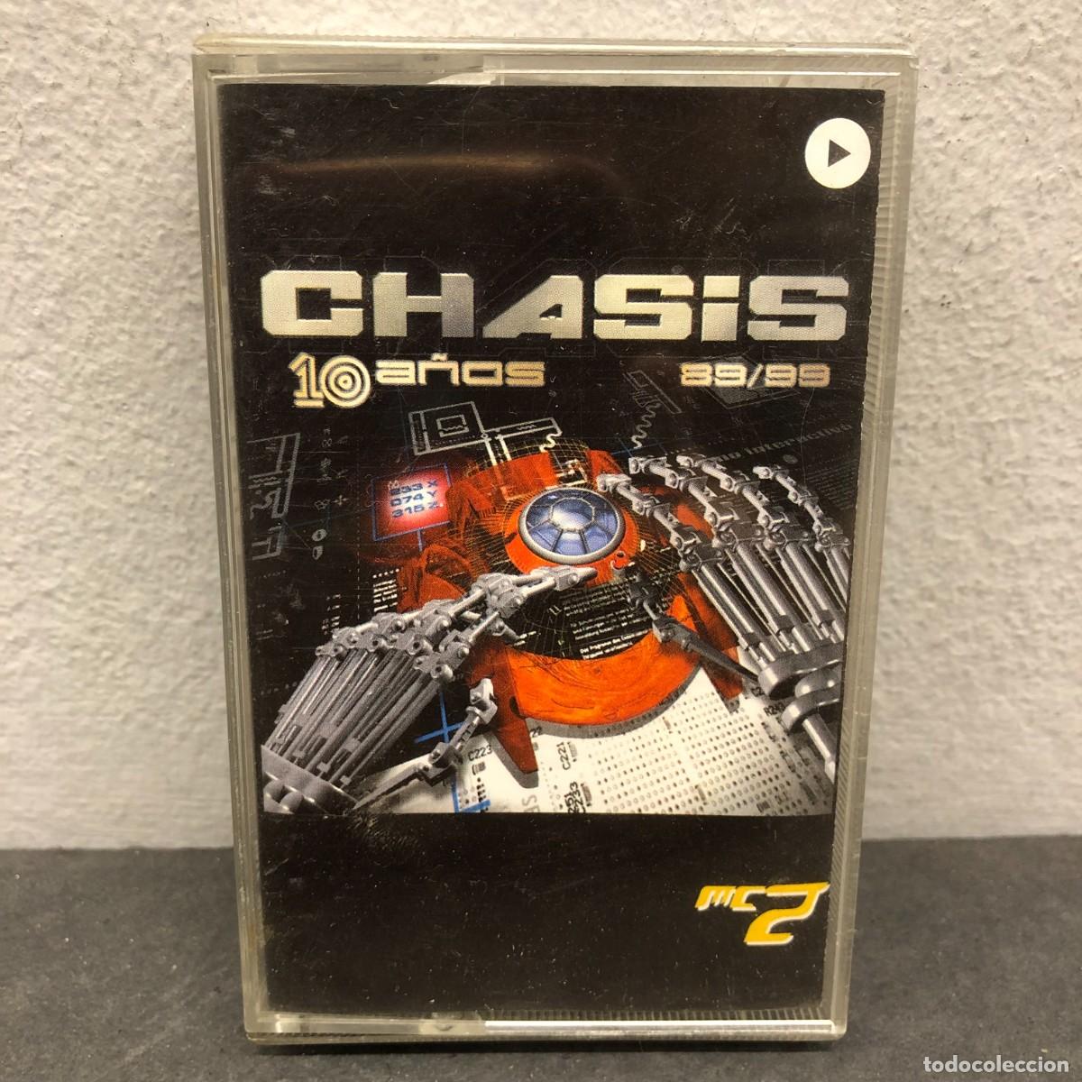 Casetes antiguos: CHASIS - 10 A&Ntilde;OS - 89/99 - MC2 - VLMC 019-2 - CASSETTE - M&Uacute;SICA / 653