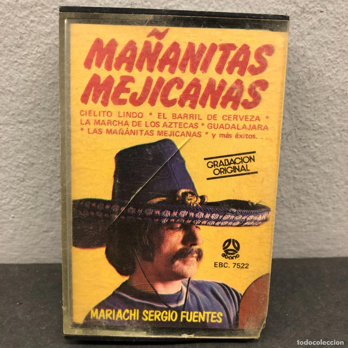 Casetes antiguos: MA&Ntilde;ANITAS MEJICANAS - MARIACHI SERGIO FUENTES - EBC. 7522 - CASSETTE - M&Uacute;SICA / 657