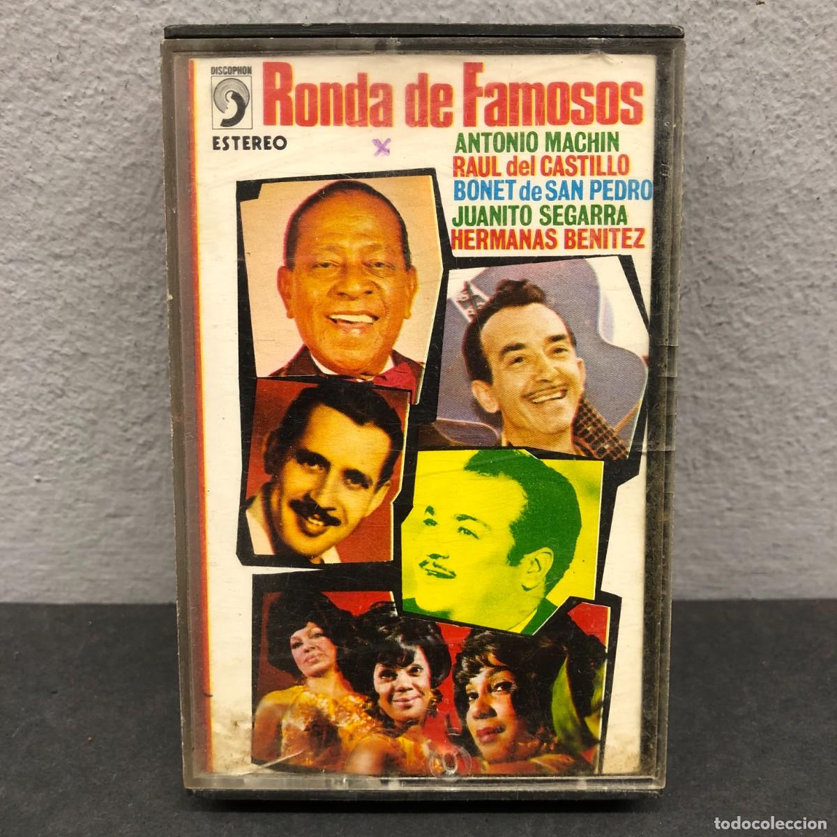 Casetes antiguos: RONDA DE FAMOSOS - ANTONIO MACHIN, RAUL DEL CASTILLO - (S) DC-9194 - CASSETTE - M&Uacute;SICA / 663