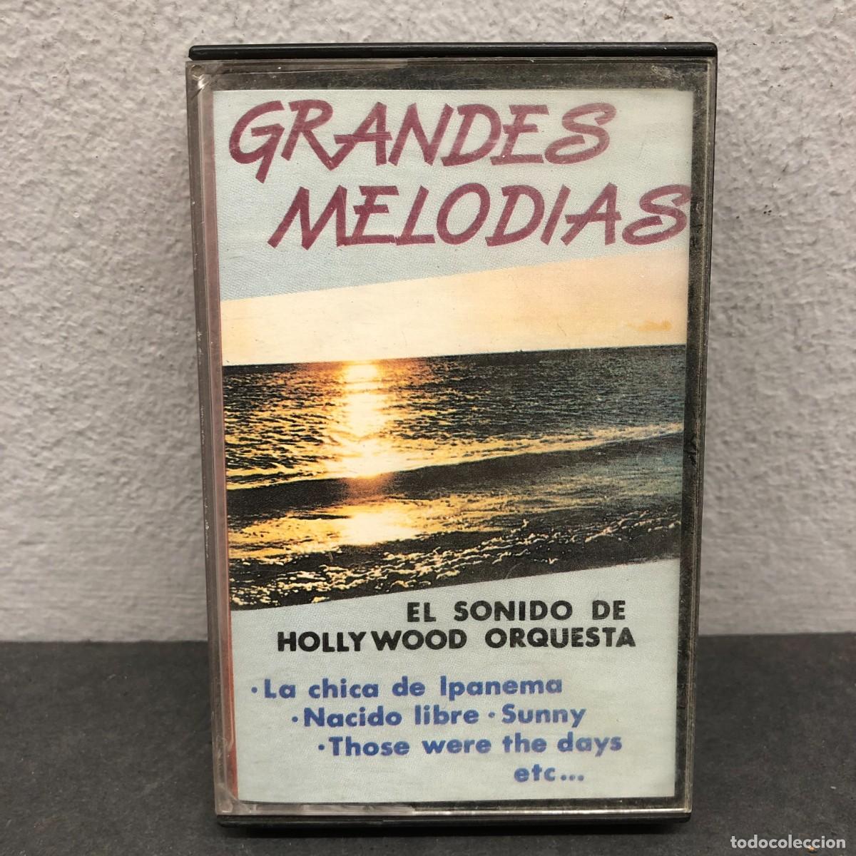 Casetes antiguos: GRNDES MELODIAS - EL SONIDO DE HOLLYWOOD ORQUESTA - 150453 - CASSETTE - M&Uacute;SICA / 667