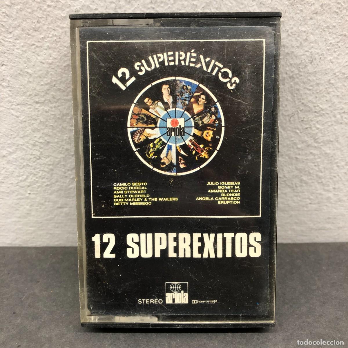 Cassetes antigas: 12 SUPER&Eacute;XITOS - C 75252 - CASSETTE - M&Uacute;SICA / 670