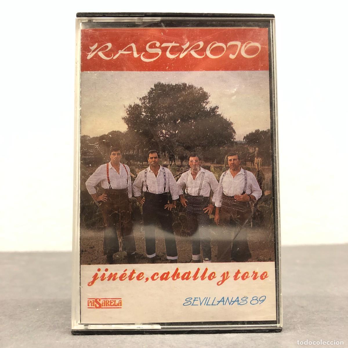 Cassetes antigas: RASTROJO - JIN&Eacute;TE, CABALLO Y TORO - SEVILLANAS 89 - 1989 - CASSETTE - M&Uacute;SICA / 671