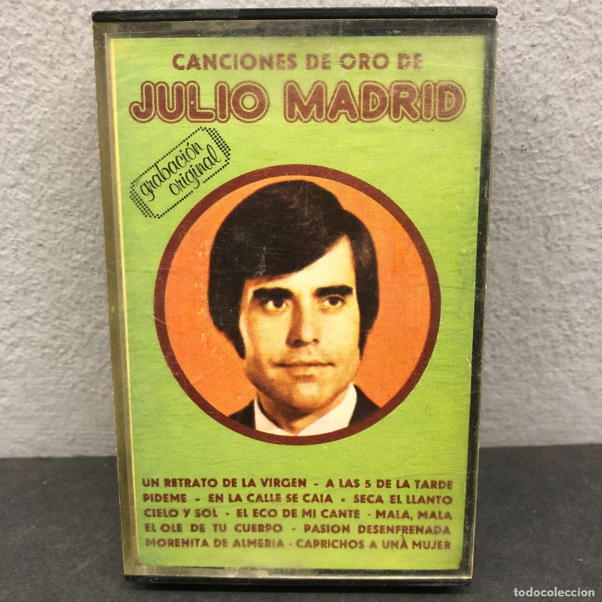 Casetes antiguos: CANCIONES DE ORO DE JULIO MADRID - TC 6006 - CASSETTE - M&Uacute;SICA / 684