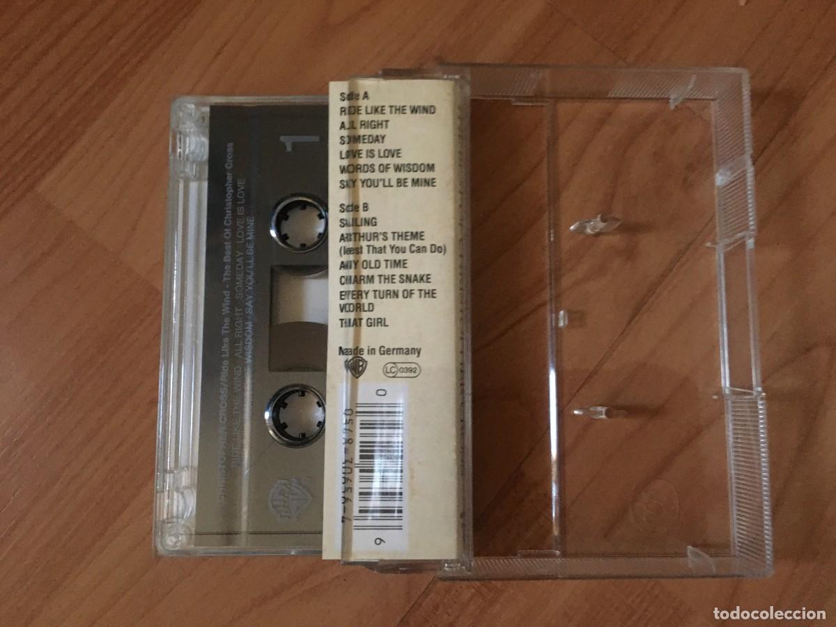Casetes antiguos: CHRISTOPHER CROSS &rdquo;Ride Like the Wind&rdquo; The Best&rdquo; - Foto 2