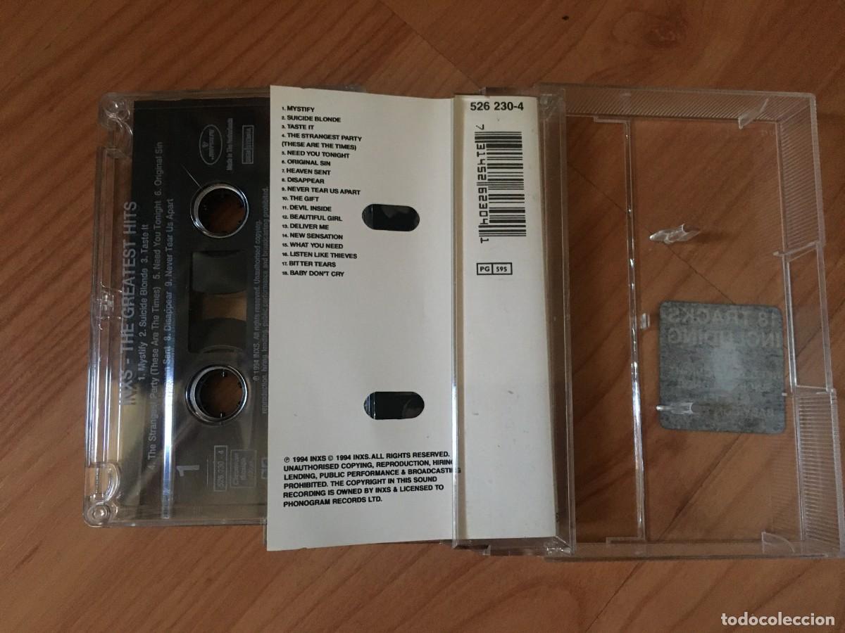 Casetes antiguos: INXS &rdquo;The Greatest Hits&rdquo; - Foto 2