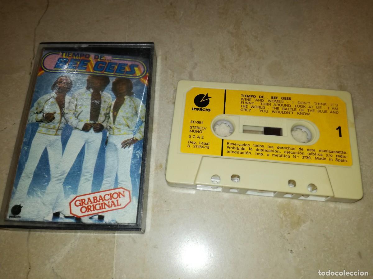 Casetes antiguos: TIEMPO DE... BEE GEES - Foto 1