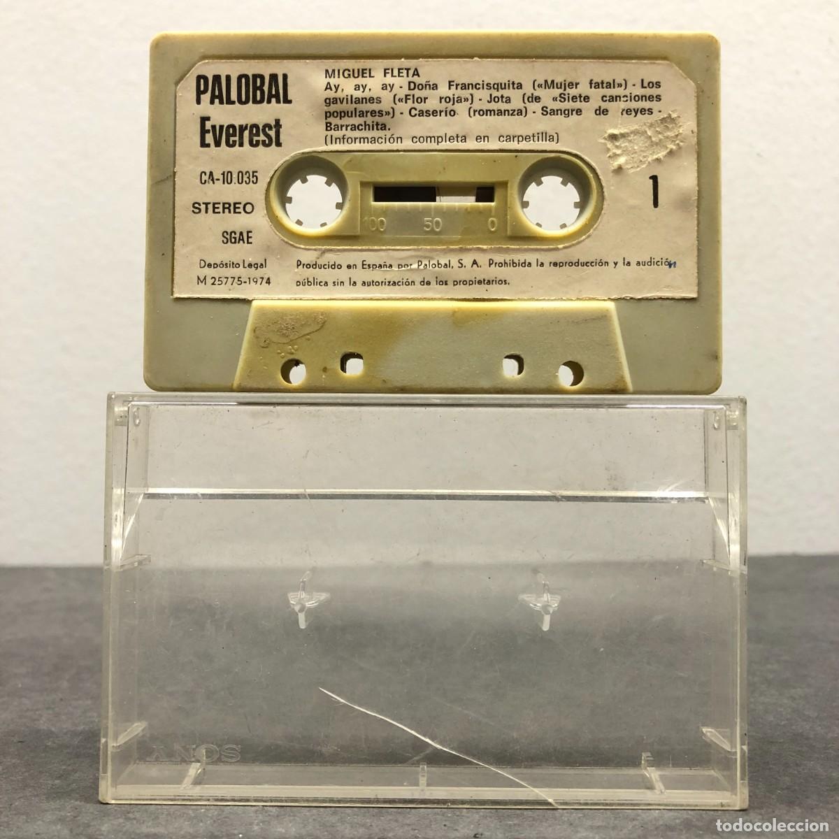 Casetes antiguos: PALOBAL - EVEREST - MIGUEL FLETA - CA-10.035 - CASSETTE - M&Uacute;SICA / 698
