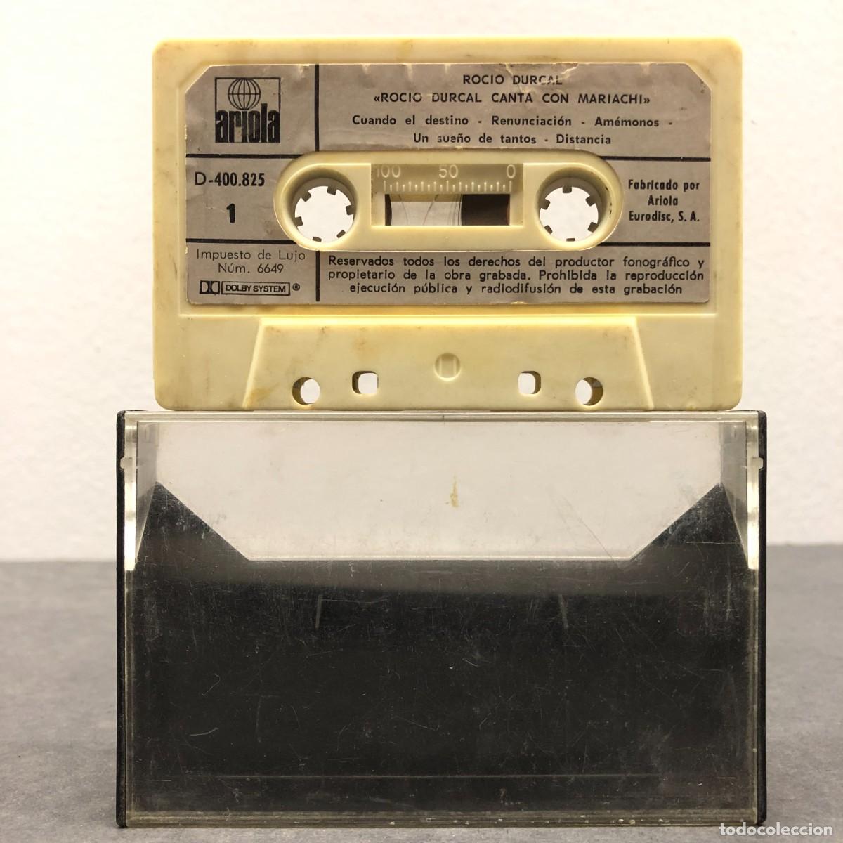 Casetes antiguos: ROCIO DURCAL CANTA CON MARIACHI - D-400.825 - CASSETTE - M&Uacute;SICA / 703