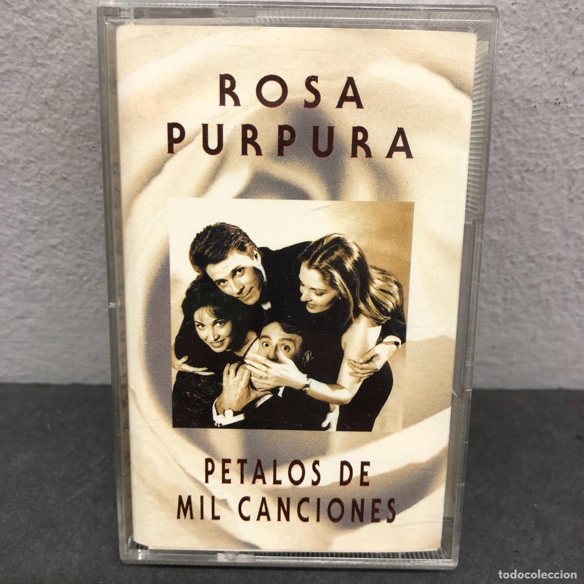 Casetes antiguos: PETALOS DE MIL CANCIONES - ROSA PURPURA - 526729 4 - CASSETTE - M&Uacute;SICA / 709
