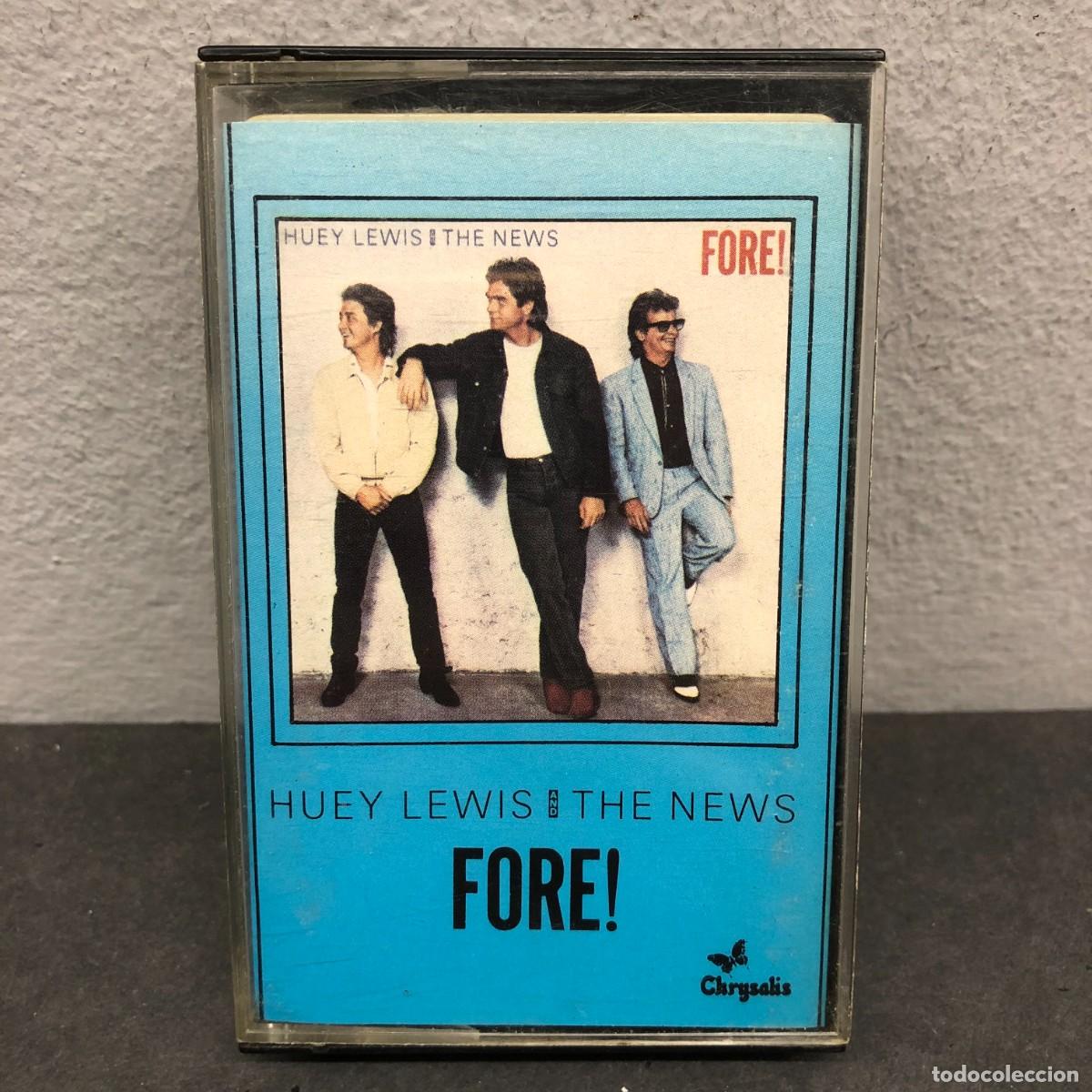 Casetes antiguos: FORE! - HUEY LEWIS AND THE NEWS - ZCDL 1534 - CASSETTE - M&Uacute;SICA / 714