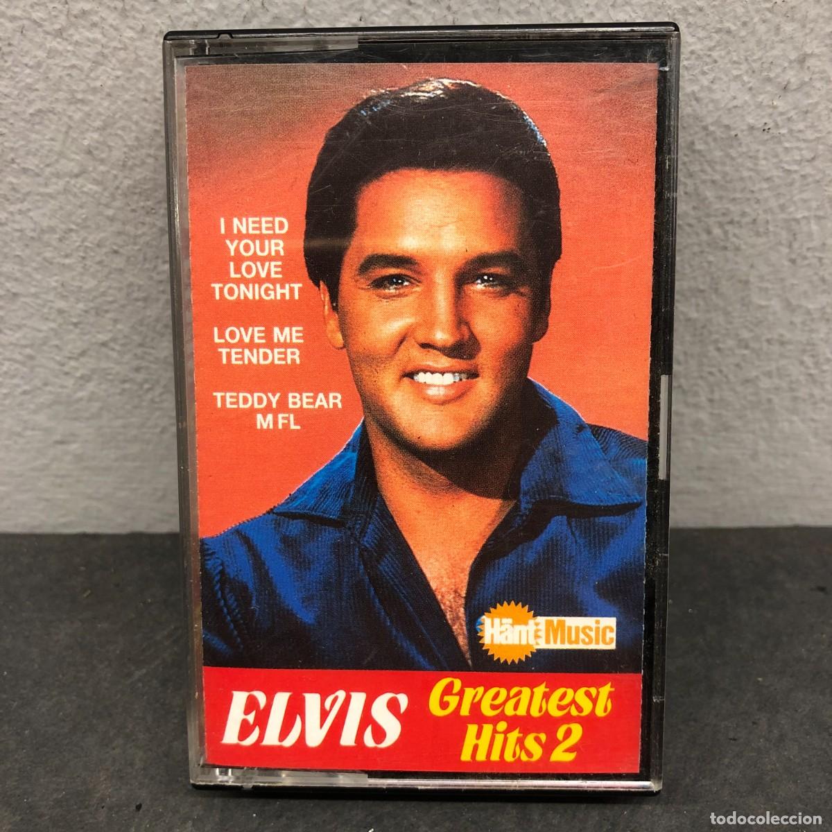 Casetes antiguos: ELVIS GREATEST HITS 2 - I NEED YOUR LOVE TONIGHT, LOVE ME TENDER - CASSETTE - M&Uacute;SICA / 720