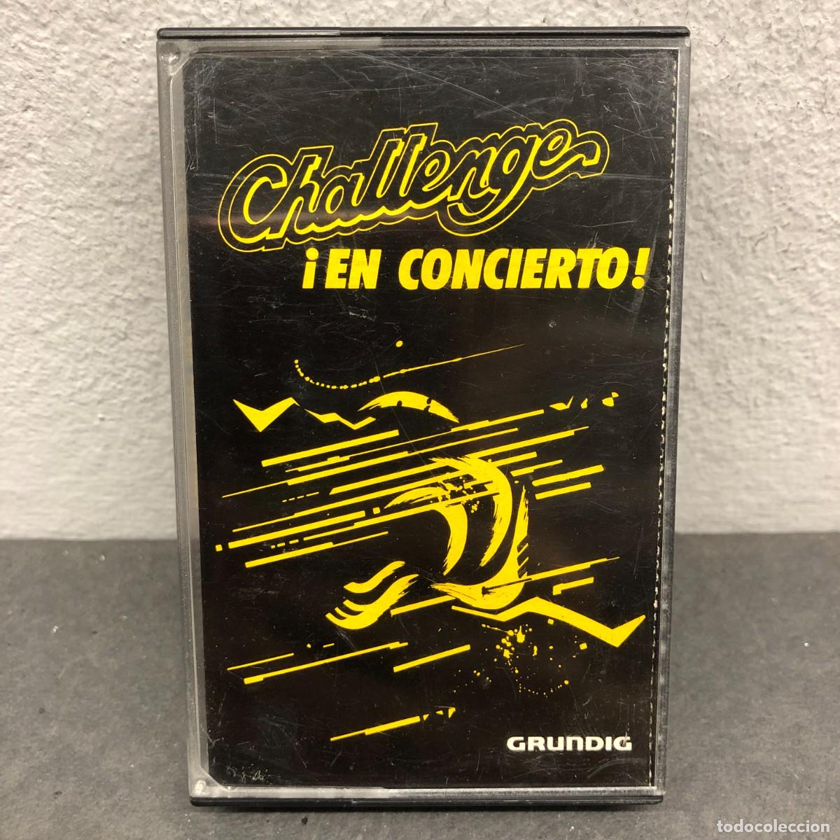 Casetes antiguos: CHALLENGE &iexcl;EN CONCIERTO! - GRUNDIG - CSP 982164-4 - CASSETTE - M&Uacute;SICA / 729