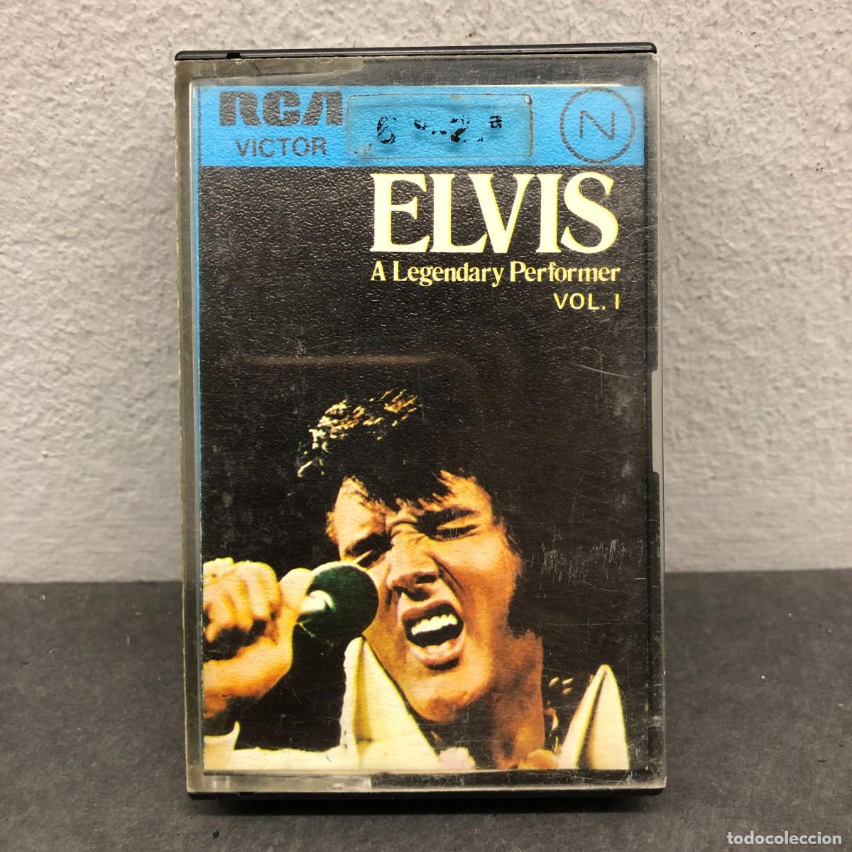 Casetes antiguos: ELVIS PRESLEY - A LEGENDARY PERFORMER VOL. 1 - CPK1 0341 - CASSETTE - M&Uacute;SICA / 732
