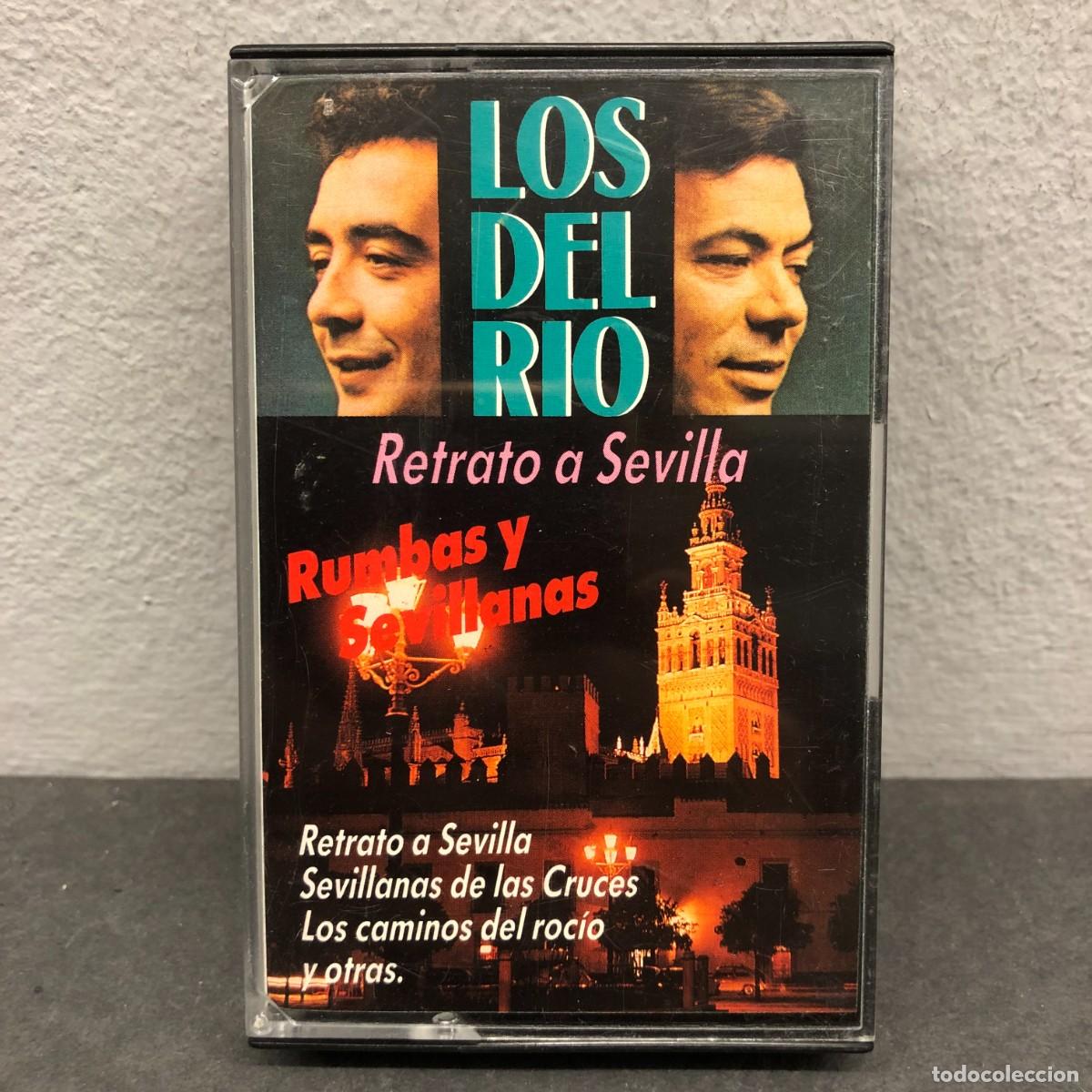 Casetes antiguos: LOS DEL RIO - RETRATO A SEVILLA - RUMBAS Y SEVILLANAS - 8-1611 - T-A4 - CASSETTE - M&Uacute;SICA / 740
