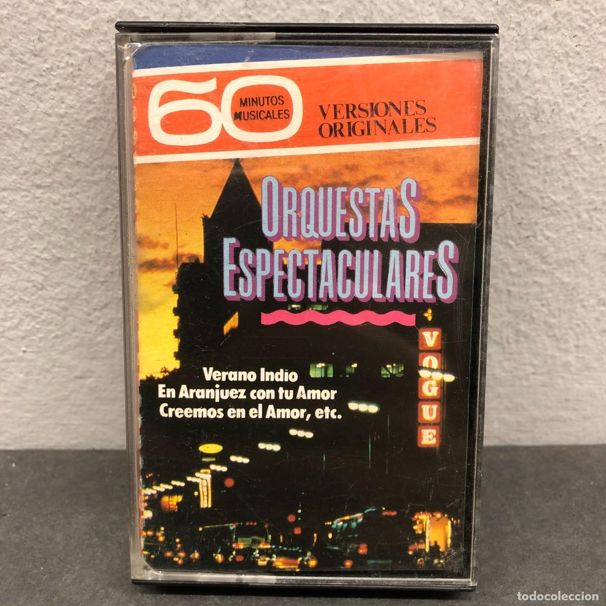 Casetes antiguos: ORQUESTAS ESPECTACULARES - VERANO INDIO - 49.890 - EMC-237 - CASSETTE - M&Uacute;SICA / 744