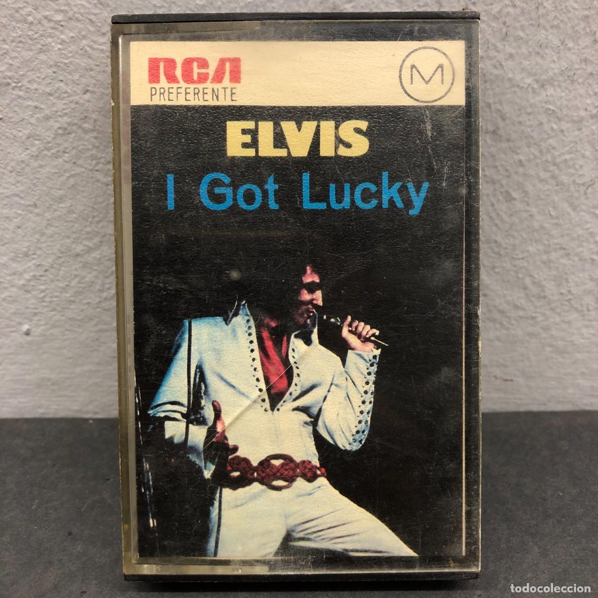 Casetes antiguos: ELVIS PRESLEY - I GOT LUCKY - ACK1 9094 - CASSETTE - M&Uacute;SICA / 749