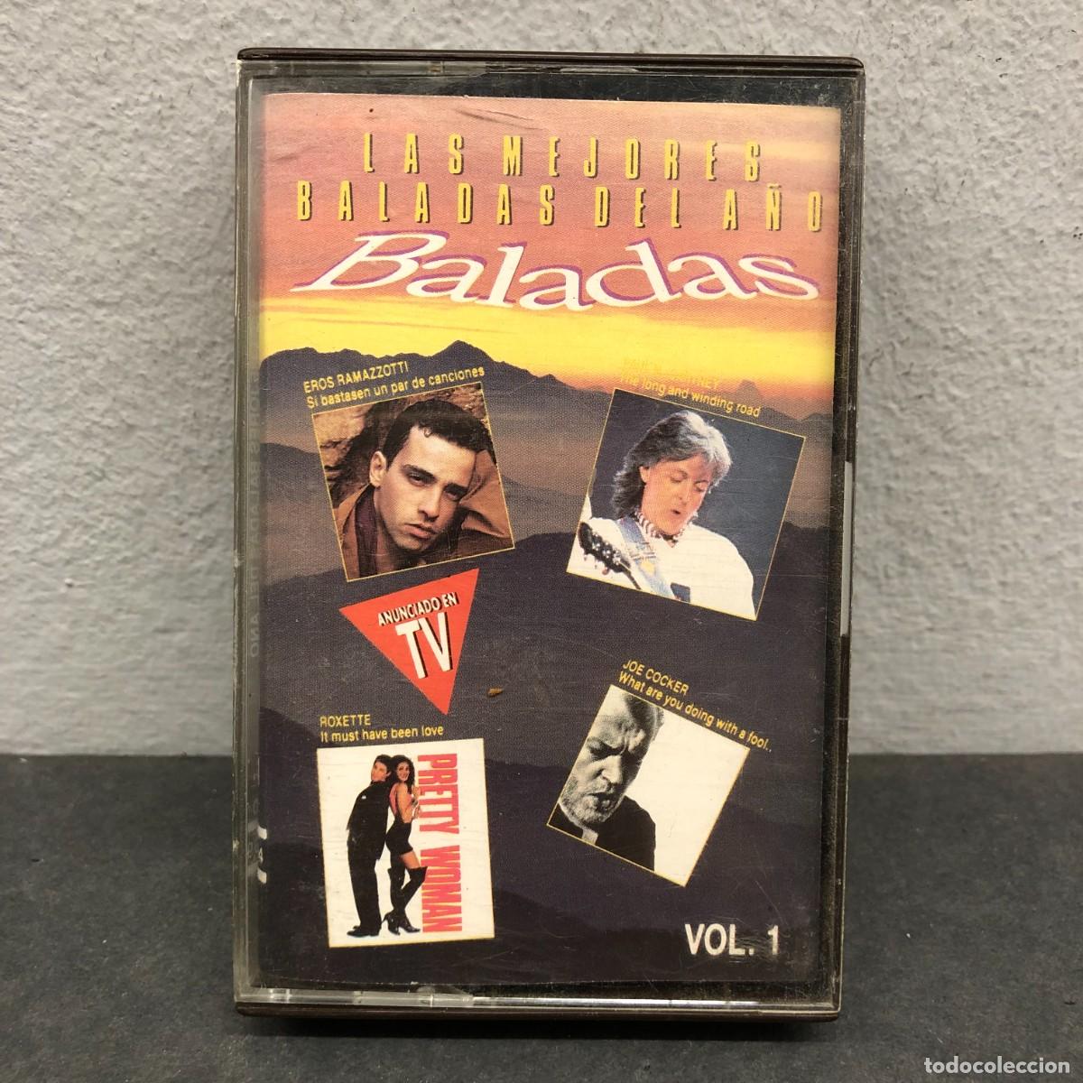 Casetes antiguos: LAS MEJORES BALADAS DEL A&Ntilde;O - VOL. 1 - 280 - 79 61994 - CASSETTE - M&Uacute;SICA / 750