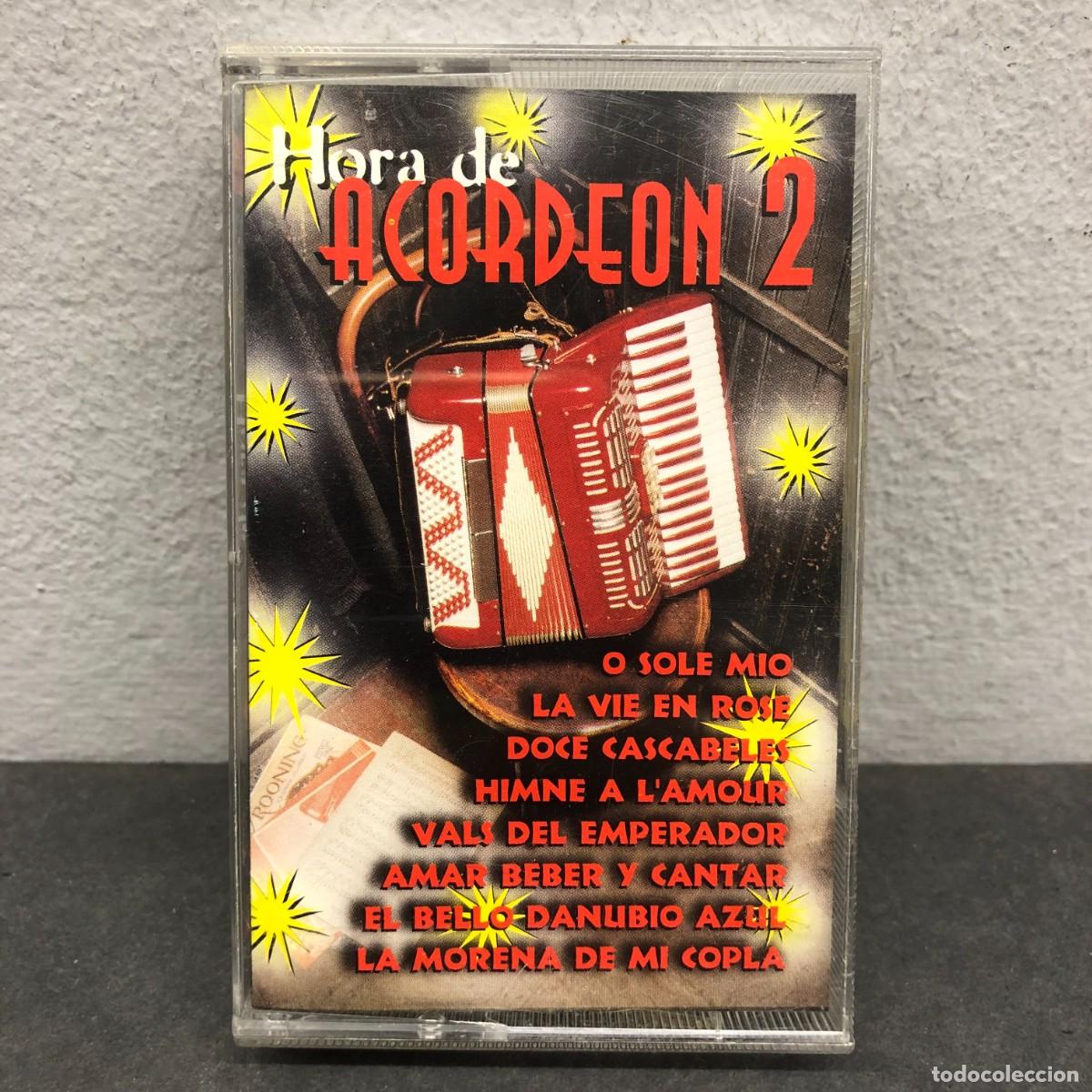 Casetes antiguos: HORA DE ACORDEON 2 - O SOLE MIO - NK 216 C - CASSETTE - M&Uacute;SICA / 753