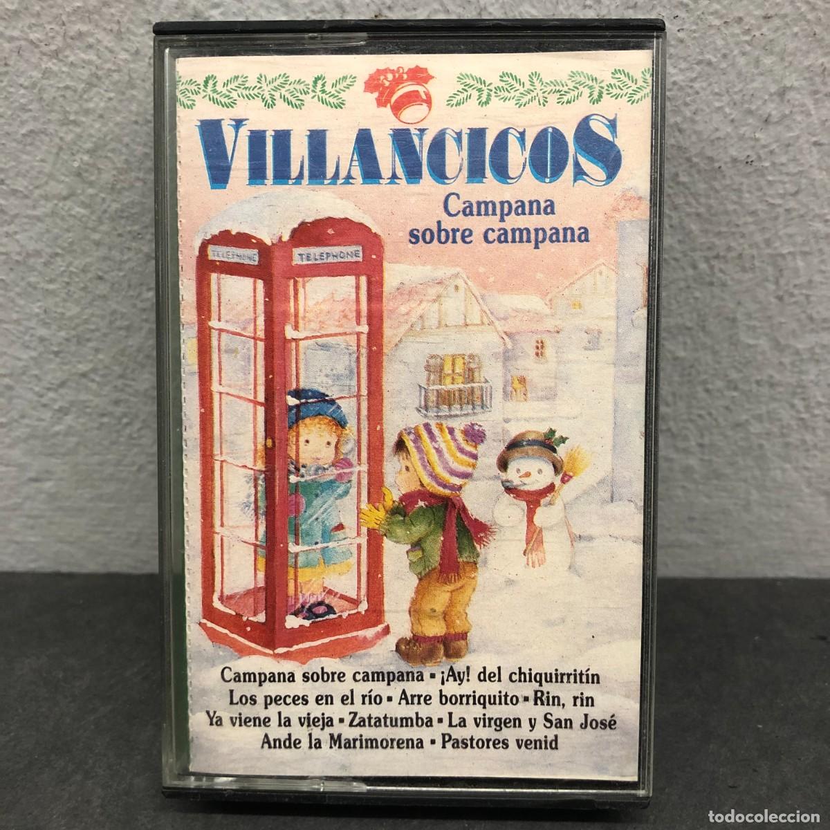 Casetes antiguos: VILLANCICOS - CAMPANA SOBRE CAMPANA - MC-1151 T-A4 - CASSETTE - M&Uacute;SICA / 774