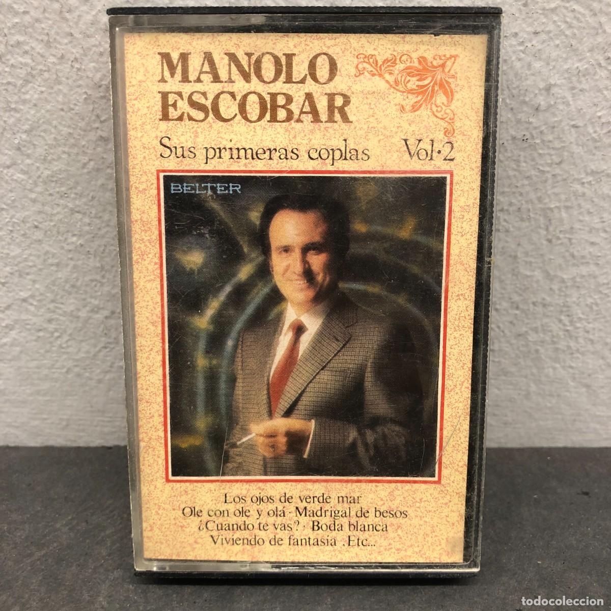 Casetes antiguos: MANOLO ESCOBAR - SUS PRIMERAS COPLAS - VOL.2 - 3-27342 - CASSETTE - M&Uacute;SICA / 783