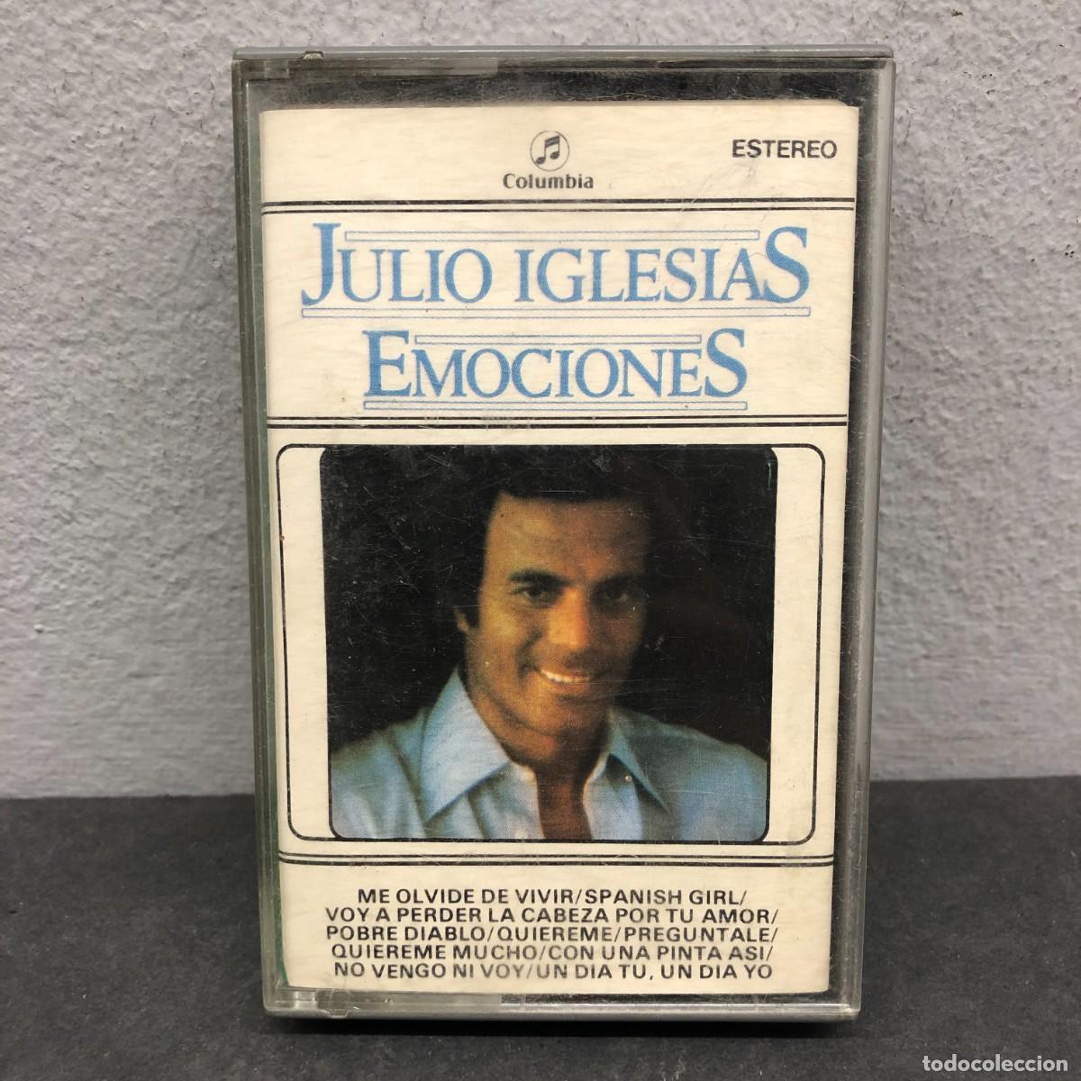 Casetes antiguos: JULIO IGLESIAS - EMOCIONES - SC 160 - CASSETTE - M&Uacute;SICA / 786