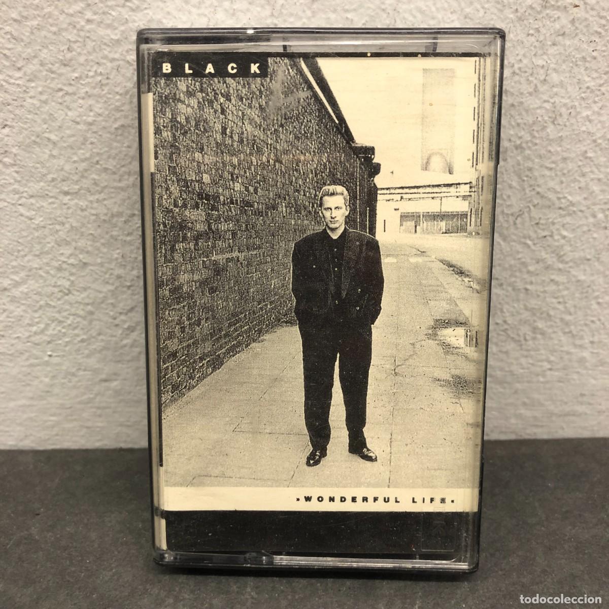 Casetes antiguos: BLACK - WONDERFUL LIFE - 395165-4 - CASSETTE - M&Uacute;SICA / 788