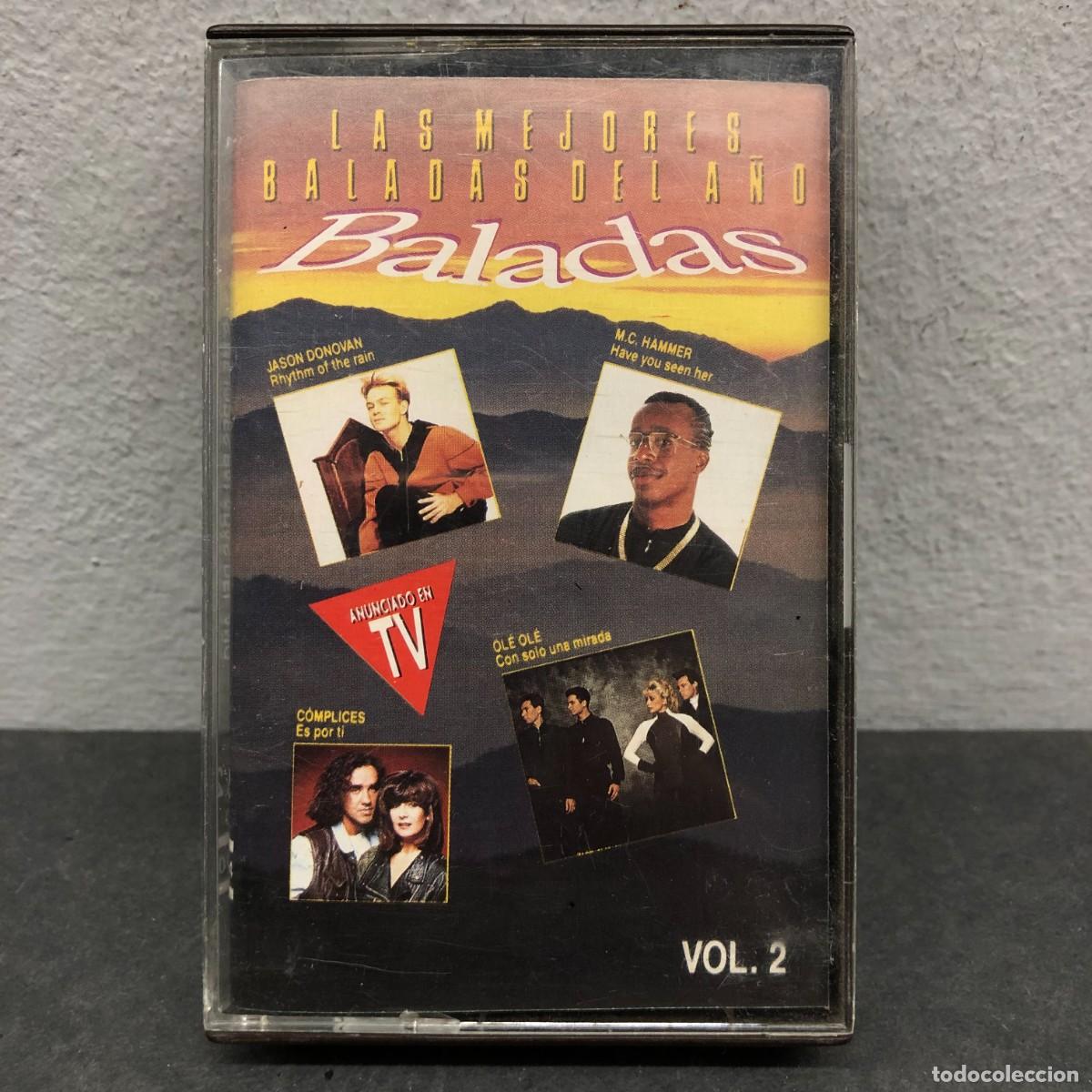 Casetes antiguos: LAS MEJORES BALADAS DEL A&Ntilde;O - BALADAS - VOL.2 - 280 79 62004 - CASSETTE - M&Uacute;SICA / 789
