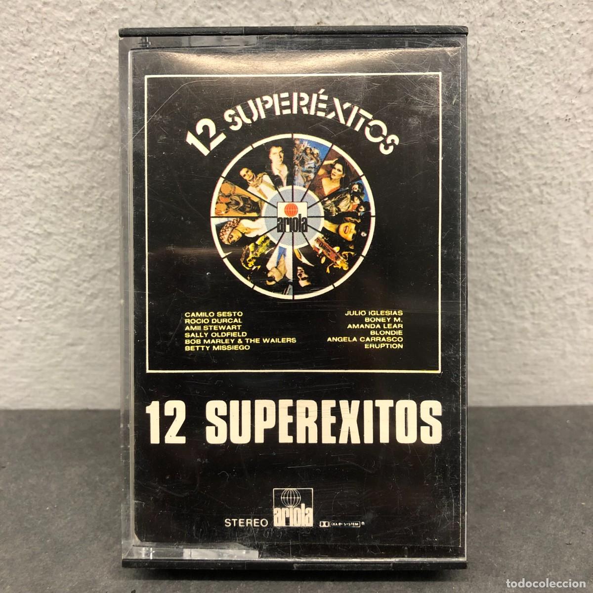 Casetes antiguos: 12 SUPEREXITOS - CAMILO SESTO, ROCIO DURCAL - C 75252 - CASSETTE - M&Uacute;SICA / 791