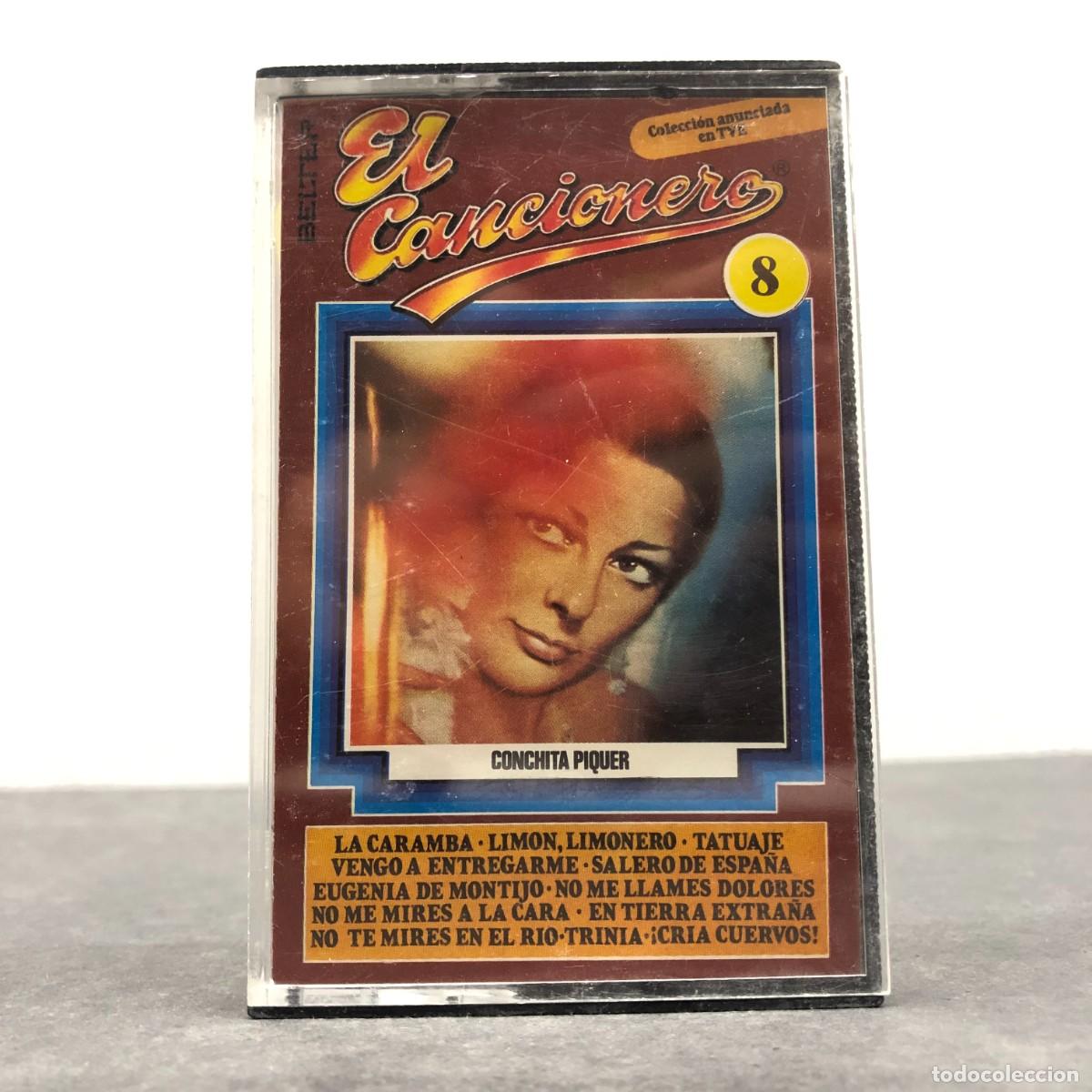 Casetes antiguos: EL CANCIONERO, 8 - CONCHITA PIQUER - 3-8 - CASSETTE - M&Uacute;SICA / 804