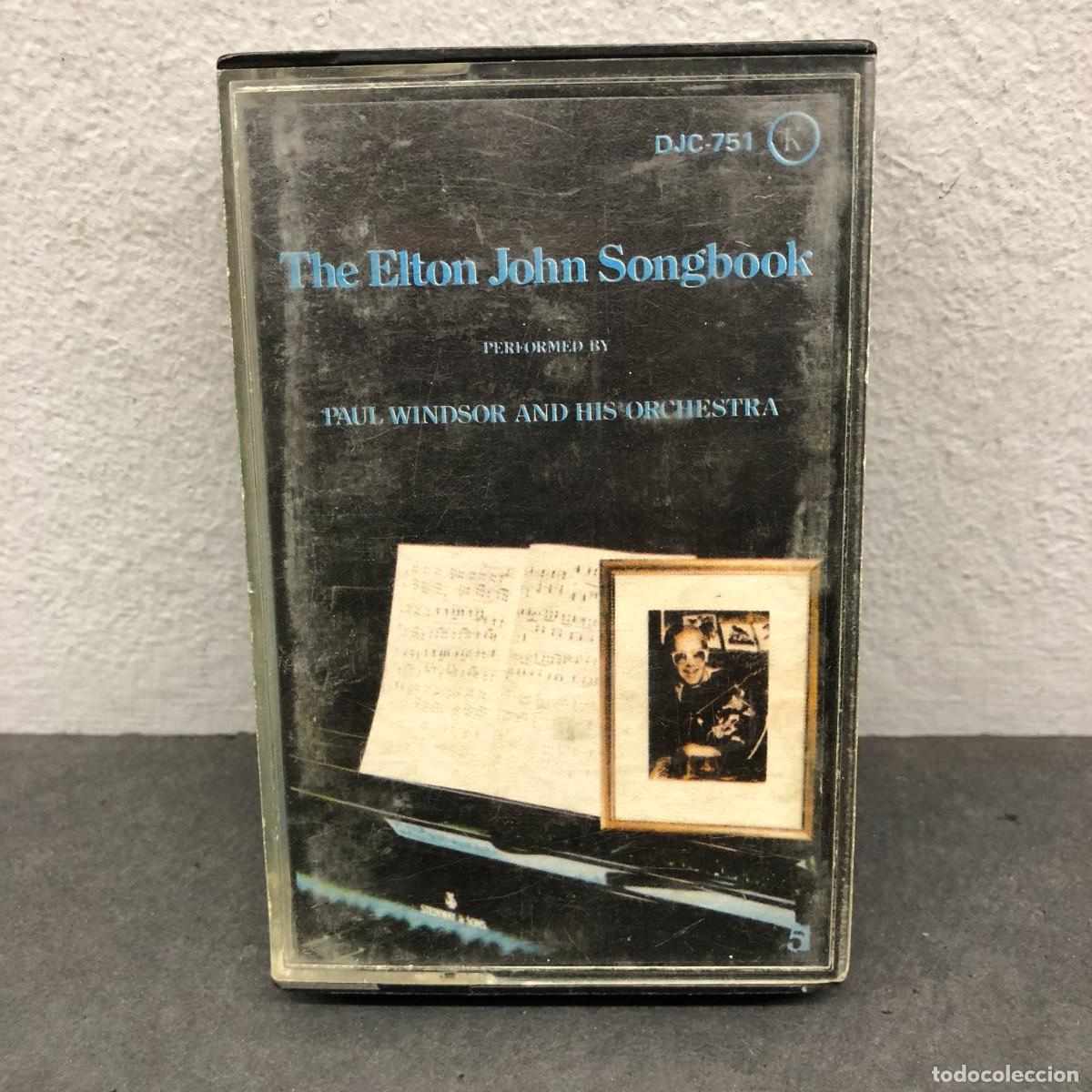 Casetes antiguos: THE ELTON JOHN SONGBOOK - PAUL WINDSOR AND HIS ORCHESTRA - DJC-751 - CASSETTE - M&Uacute;SICA / 816