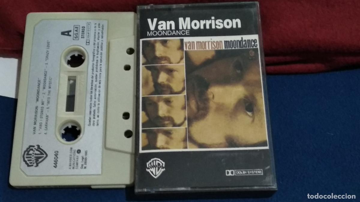 Casetes antiguos: VAN MORRISON / MOONDANCE - CASETE 1985 WARNER POLYGRAM ESPA&Ntilde;A - RARA EDICCI&Oacute;N EN PERFECTO ESTADO