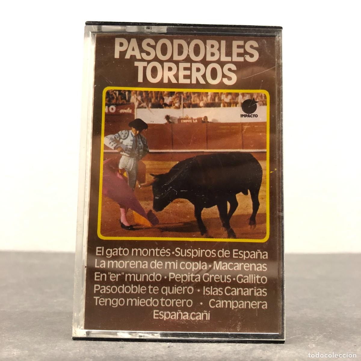 Casetes antiguos: PASODOBLES TOREROS - EL GATO MONT&Eacute;S, SUSPIROS DE ESPA&Ntilde;A... - EC-174 - CASSETTE - M&Uacute;SICA / 825