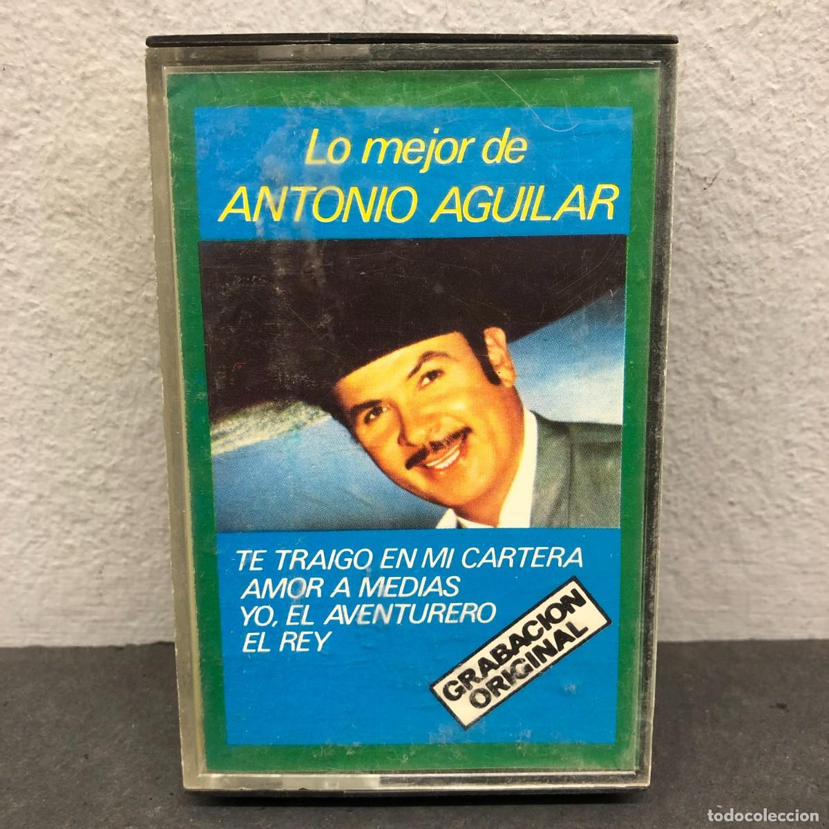 Casetes antiguos: LO MEJOR DE ANTONIO AGUILAR - TE TRAIGO EN MI CARTERA - YEL-953 - CASSETTE - M&Uacute;SICA / 827
