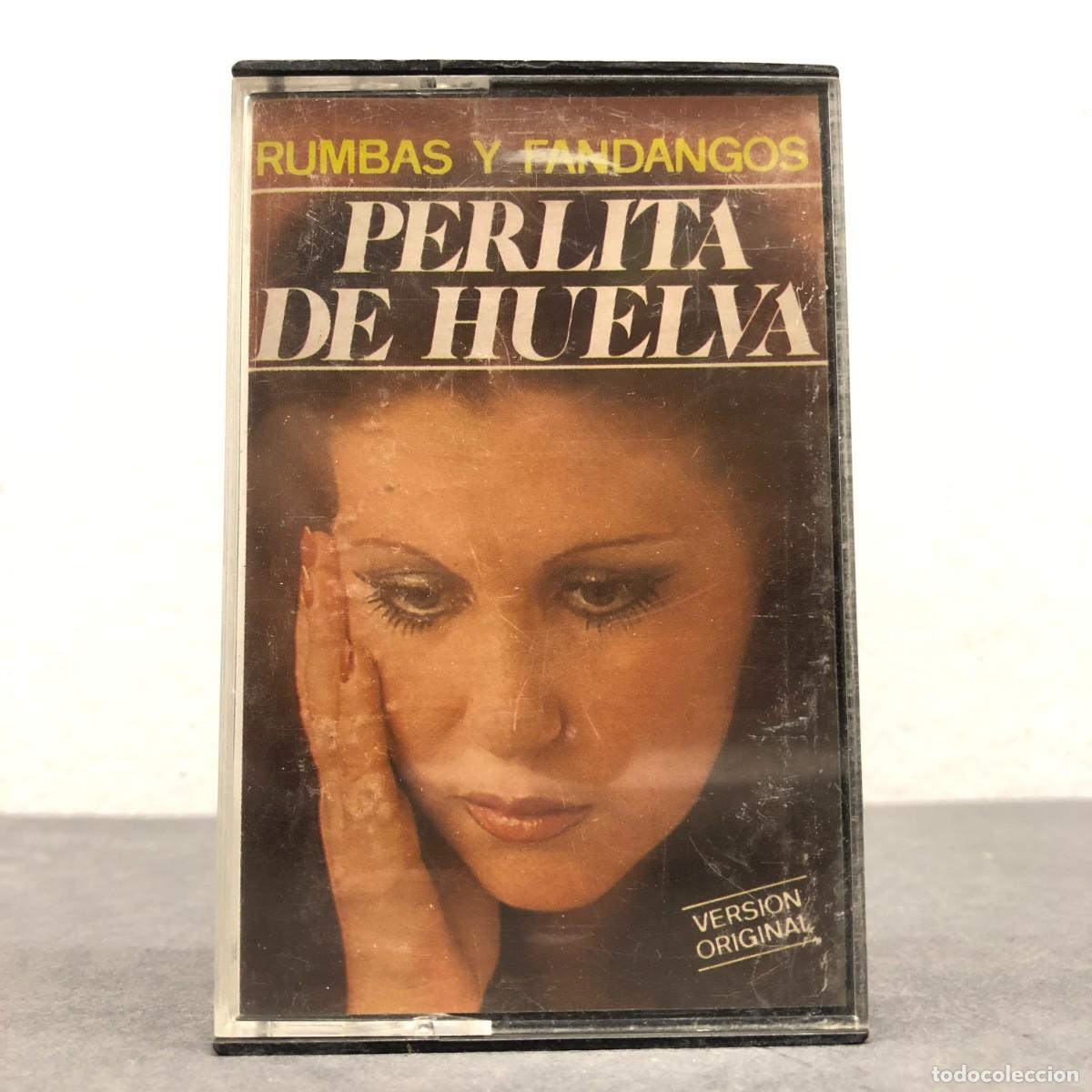 Casetes antiguos: PERLITA DE HUELVA - RUMBAS Y FANDANGOS - JK-5066 - CASSETTE - M&Uacute;SICA / 829