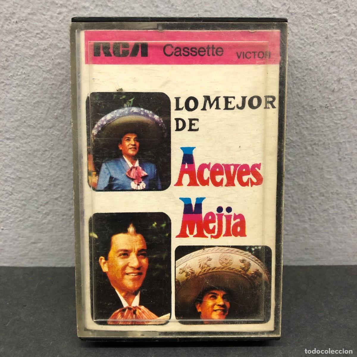 Casetes antiguos: LO MEJOR DE ACEVES MEJIA - 528 - CASSETTE - M&Uacute;SICA / 832