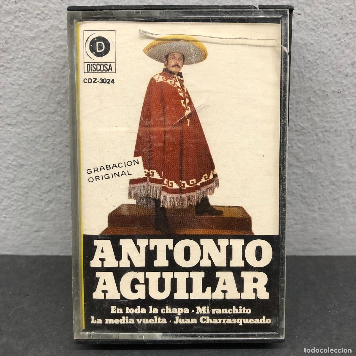 Casetes antiguos: ANTONIO AGUILAR - EN TODA LA CHAPA - CDZ-3024 - CASSETTE - M&Uacute;SICA / 833