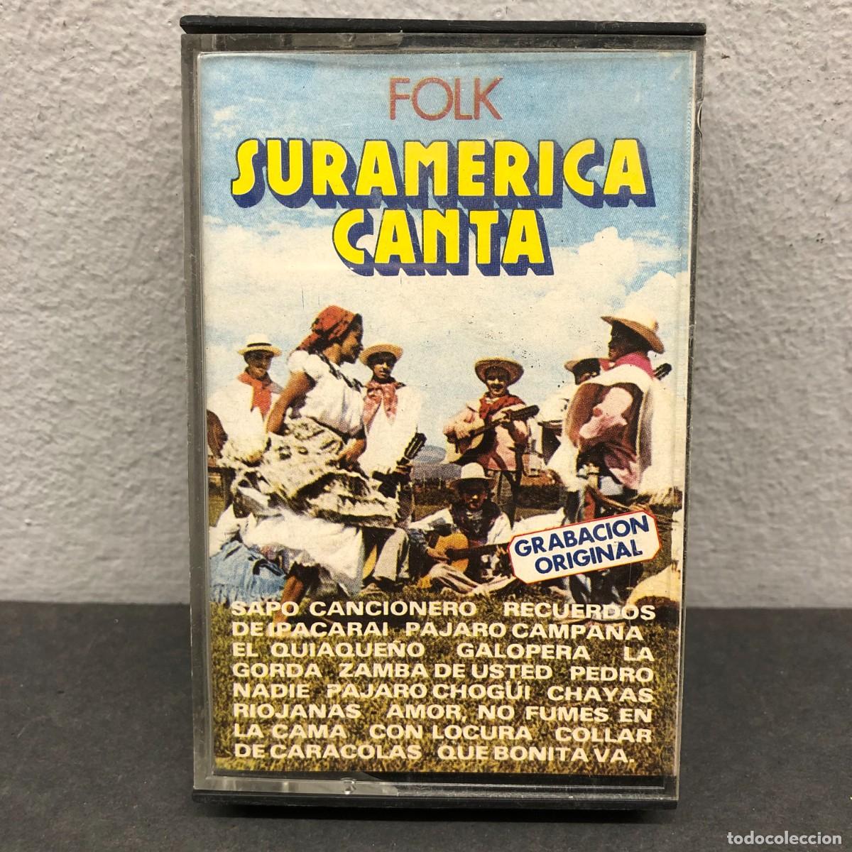 Casetes antiguos: SUDAMERICA CANTA - FOLK - 7006 - CASSETTE - M&Uacute;SICA / 841
