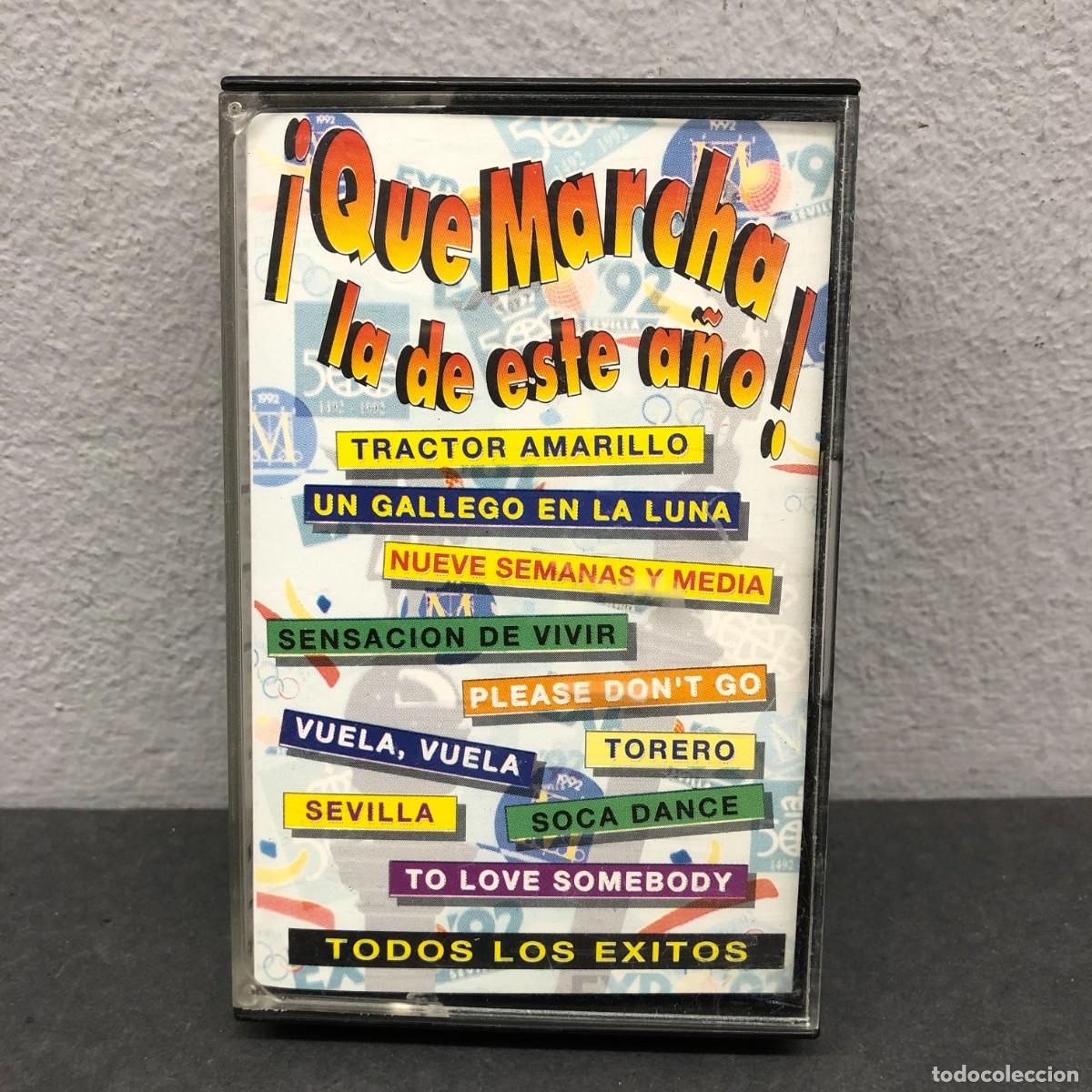 Casetes antiguos: &iexcl;QUE MARCHA LA DE ESTE A&Ntilde;O! - TODOS LOS EXITOS - C132R - CASSETTE - M&Uacute;SICA / 842