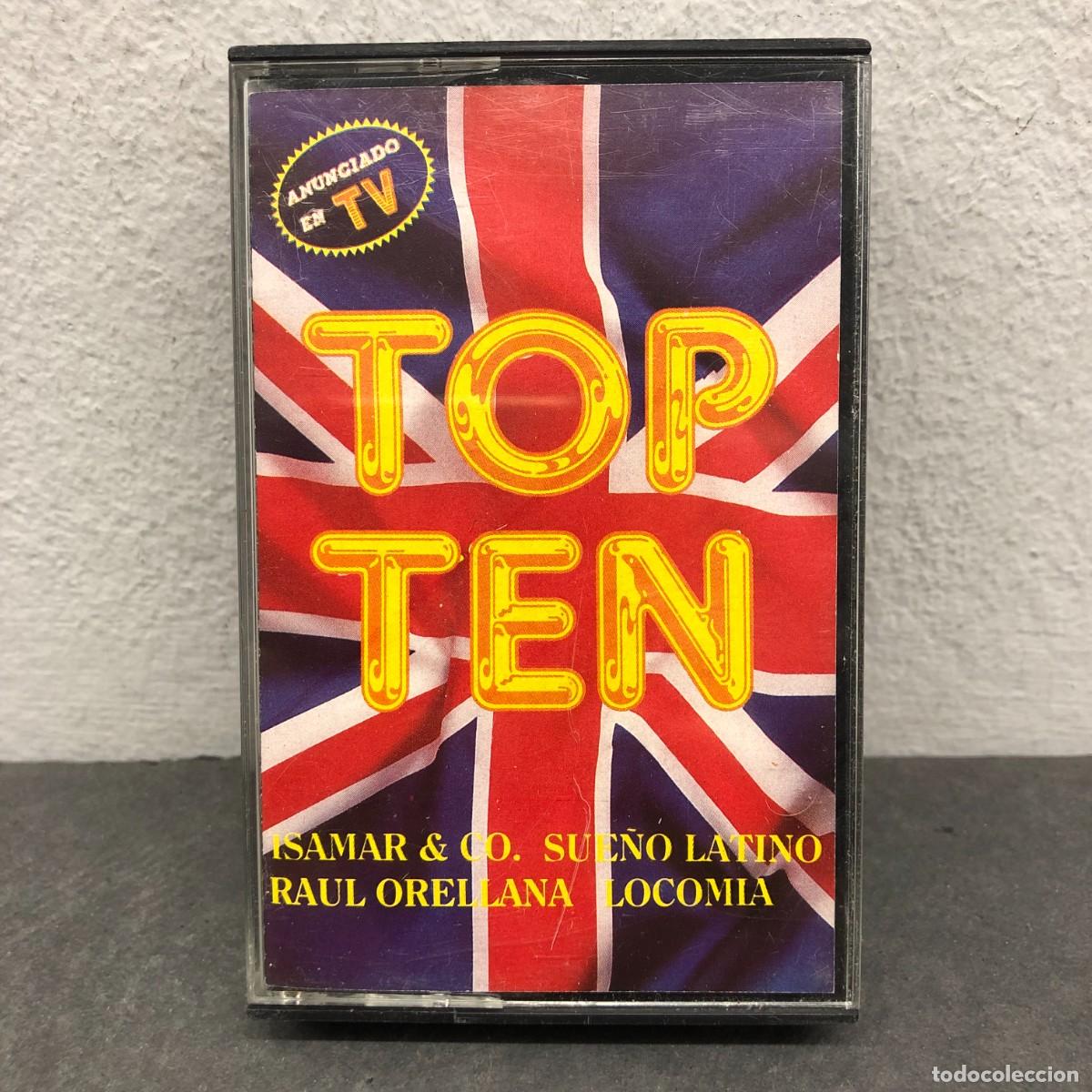 Casetes antiguos: TOP TEN - ISMAR & CO., SUE&Ntilde;O LATINO, RAUL ORELLANA, LOCOMIA - CAS-234 - CASSETTE - M&Uacute;SICA / 854