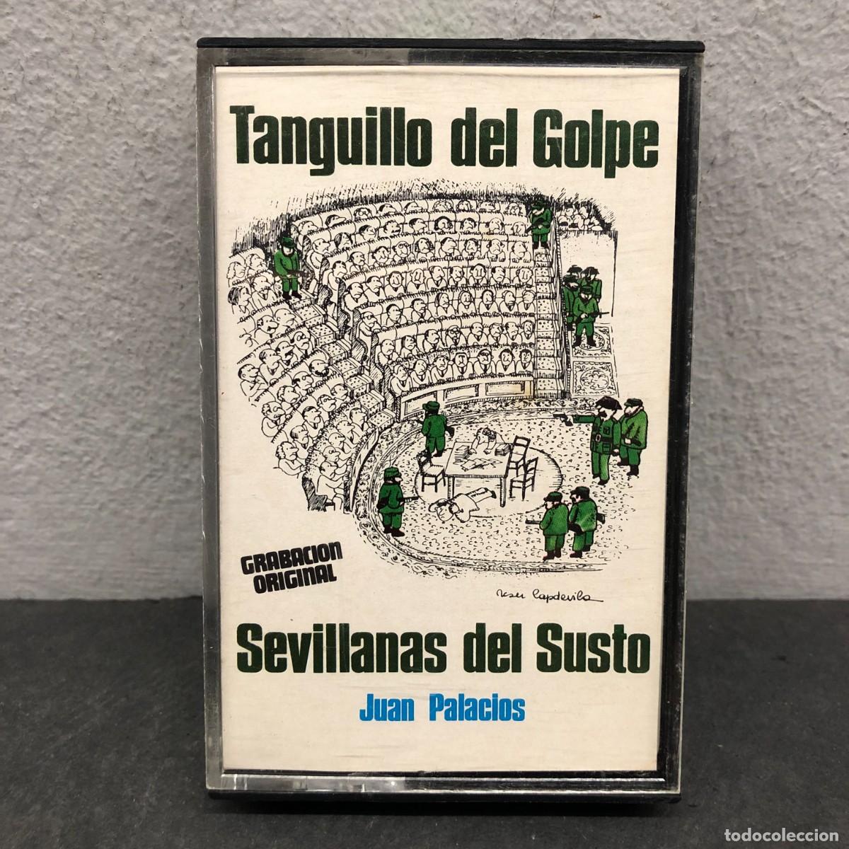 Casetes antiguos: TANGUILLO DEL GOLPE - SEVILLANAS DEL SUSTO - JUAN PALACIOS - OC-87 - CASSETTE - M&Uacute;SICA / 857