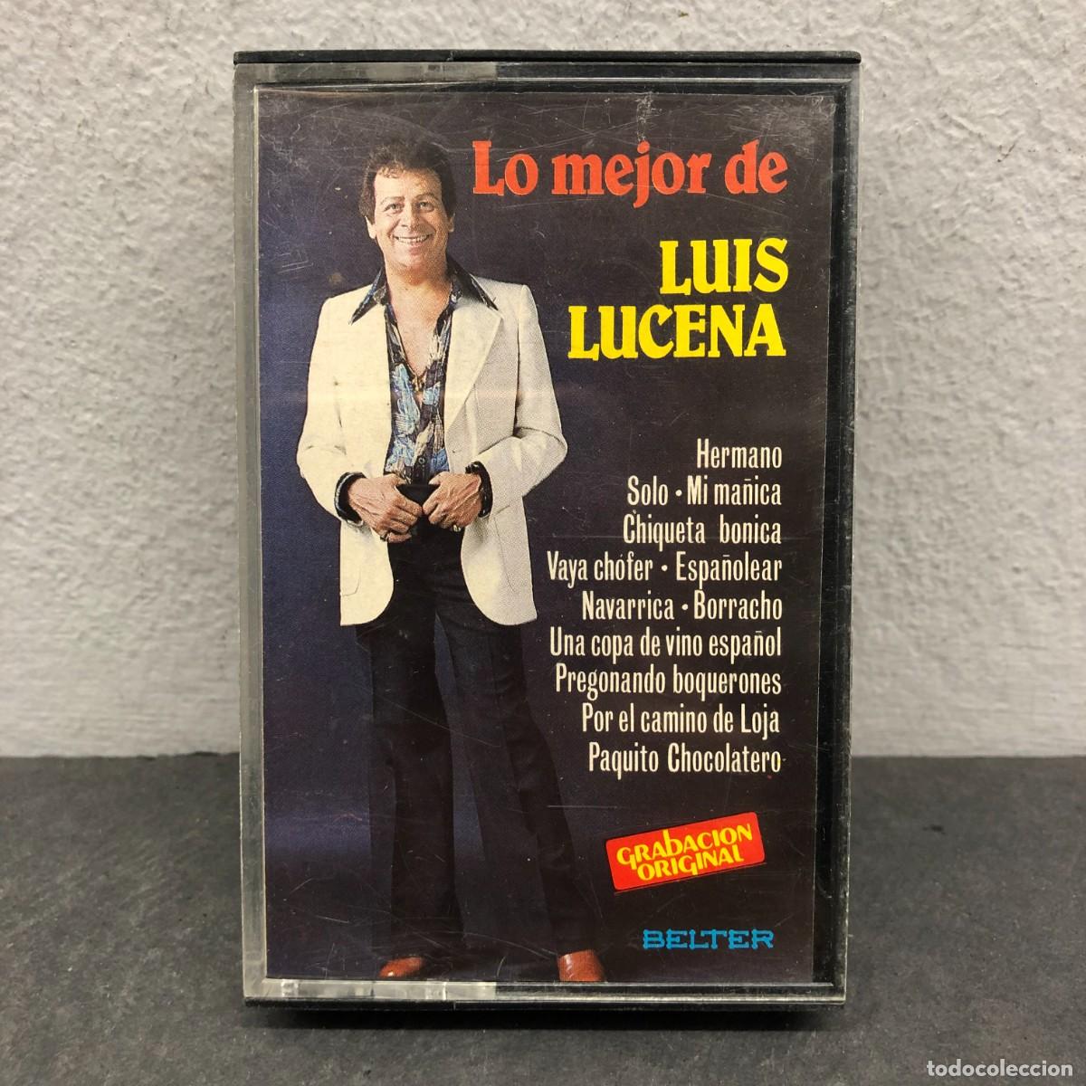 Casetes antiguos: LO MEJOR DE LUIS LUCENA - 3-24.038 - CASSETTE - M&Uacute;SICA / 865