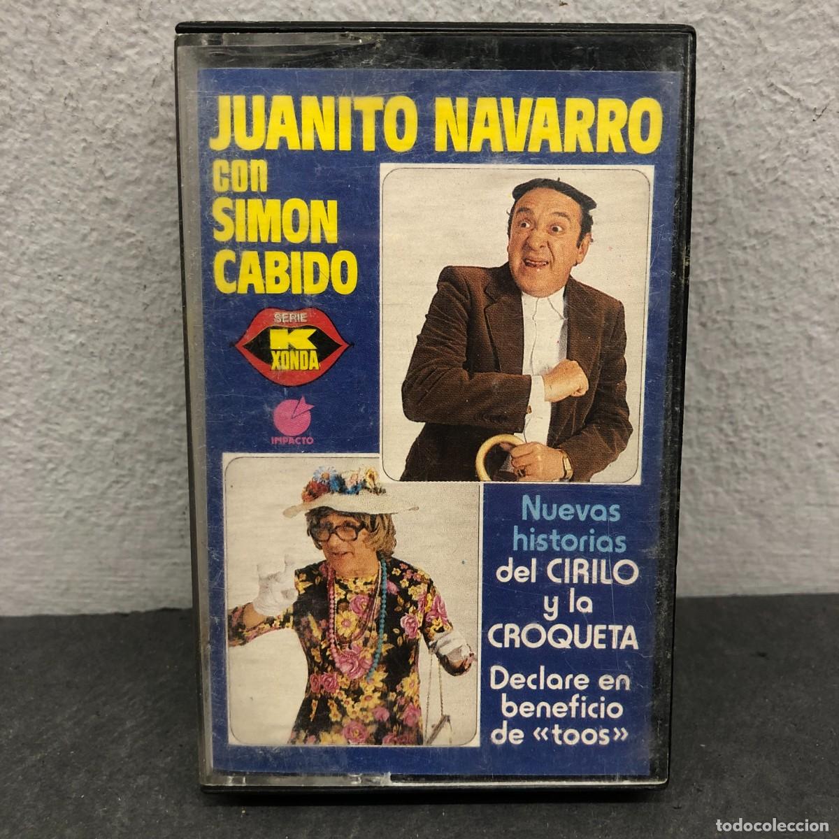 Casetes antiguos: JUANITO NAVARRO CON SIMON CABIDO - EC-722 - CASSETTE - M&Uacute;SICA / 867