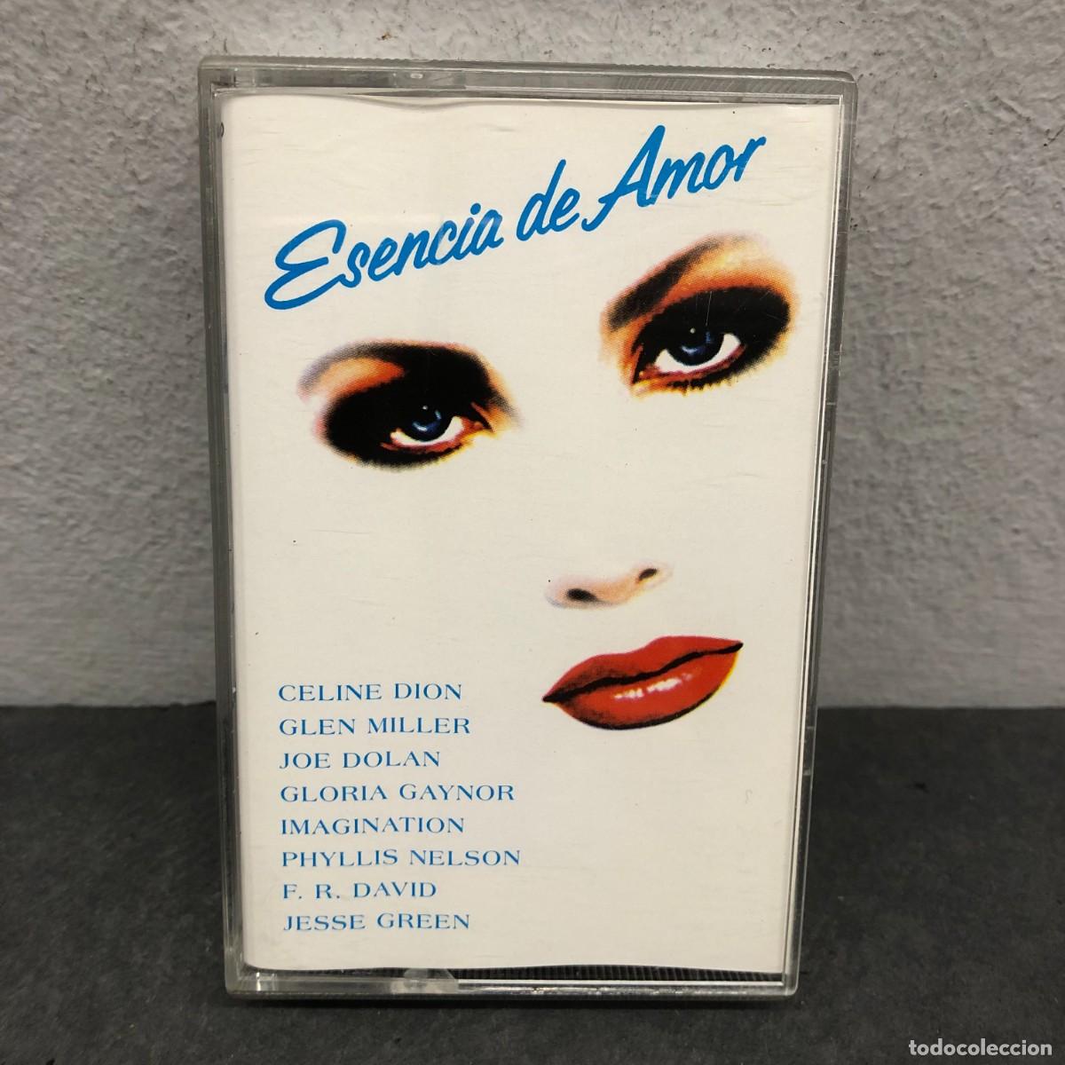 Casetes antiguos: ESENCIA DE AMOR - CELINE DION, GLEN MILLER, JOE DOLAN... - 6600184 - CASSETTE - M&Uacute;SICA / 893