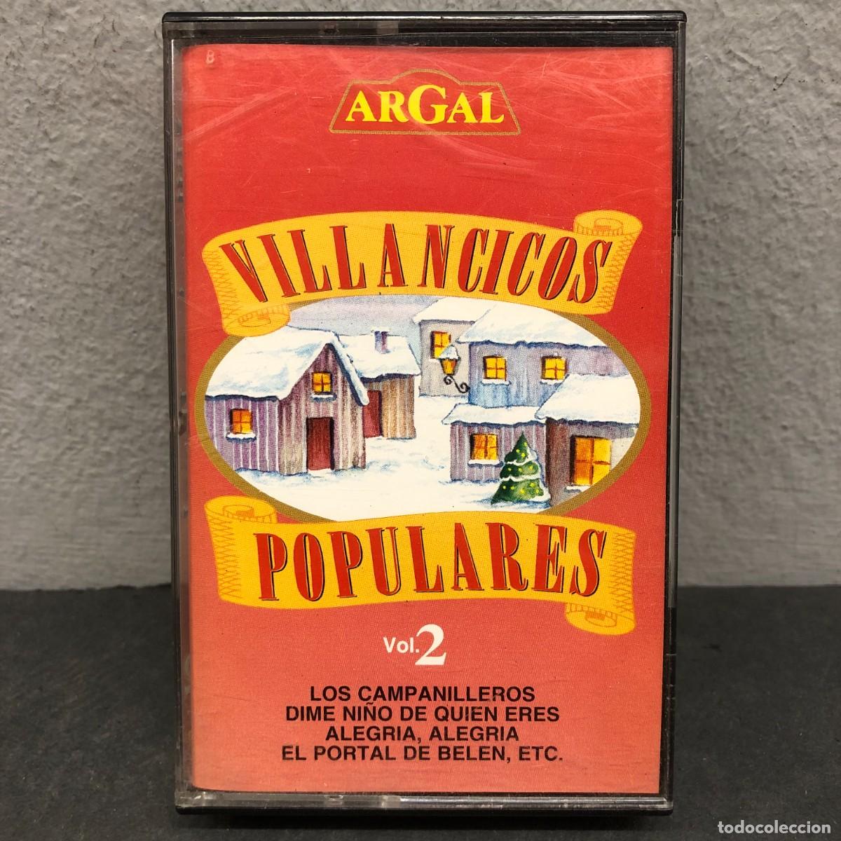 Casetes antiguos: VILLANCICOS POPULARES - VOL. 2 - LOS CAMPANILLEROS - 40.2108 - CASSETTE - M&Uacute;SICA / 912
