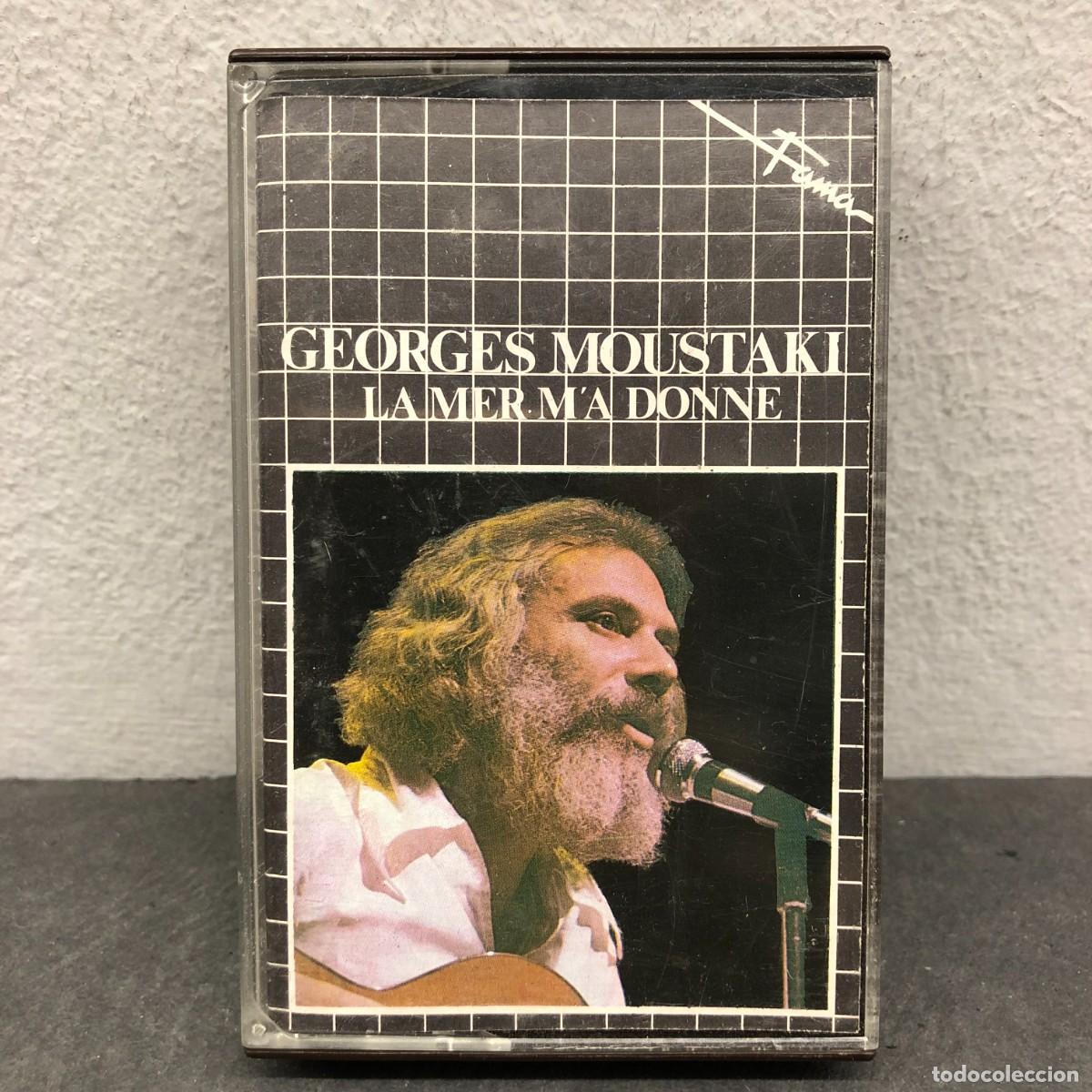 Casetes antiguos: GEORGES MOUSTAKI - LA MER M'A DONNE - 256 1721644 - CASSETTE - M&Uacute;SICA / 914