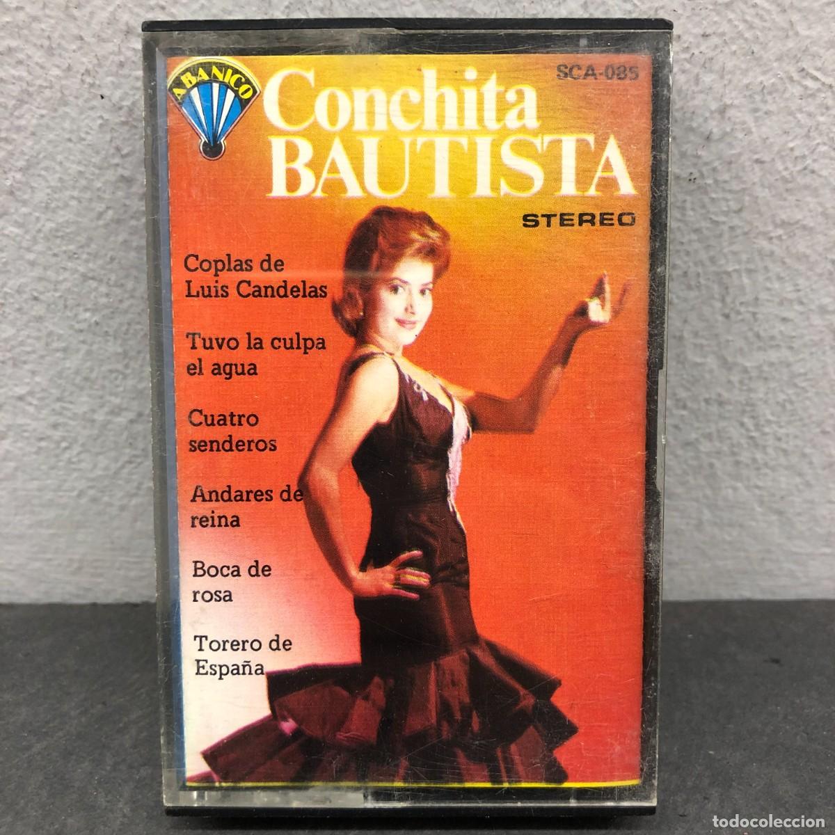 Casetes antiguos: CONCHITA BAUTISTA - COPLAS DE LUIS CANDELAS - SCA-085 - CASSETTE - M&Uacute;SICA / 916