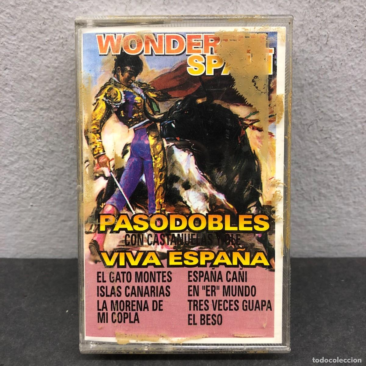Casetes antiguos: WONDERFUL SPAIN - PASODOBLES CON CASTA&Ntilde;UELAS Y OLE - CAS 239 - CASSETTE - M&Uacute;SICA / 932