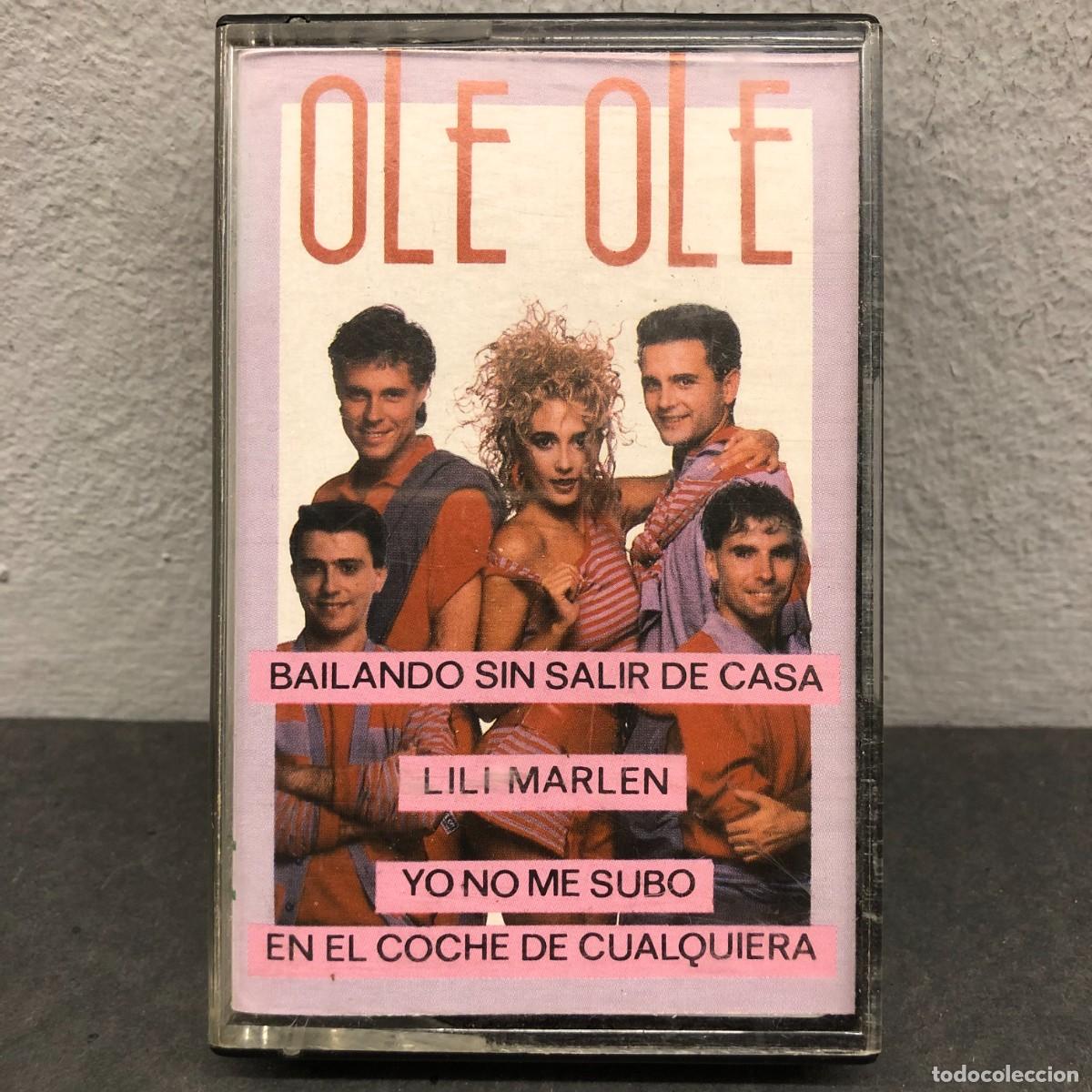 Casetes antiguos: OLE OLE - BAILANDO SIN SALIR DE CASA - 230 7908914 - CASSETTE - M&Uacute;SICA / 935